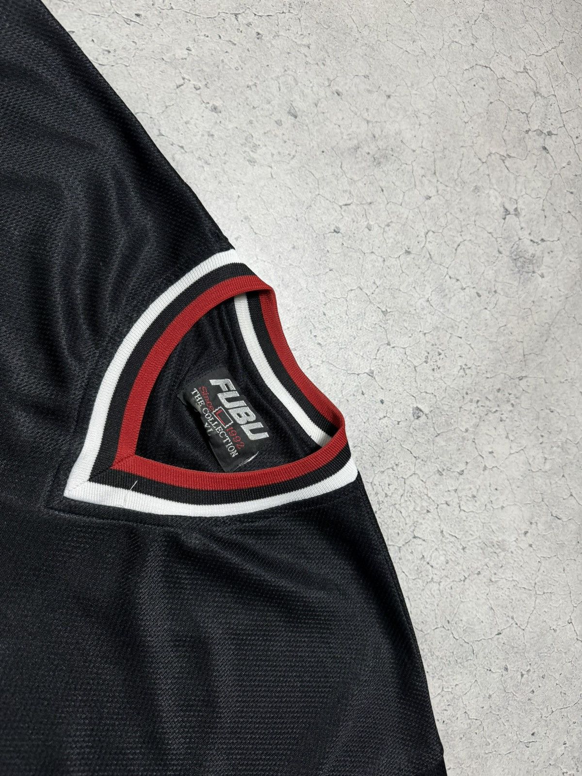 Fubu Fubu 05 Black Vintage 90’s Jersey Shirt Baseball Size US XL / EU 56 / 4 - 7 Thumbnail