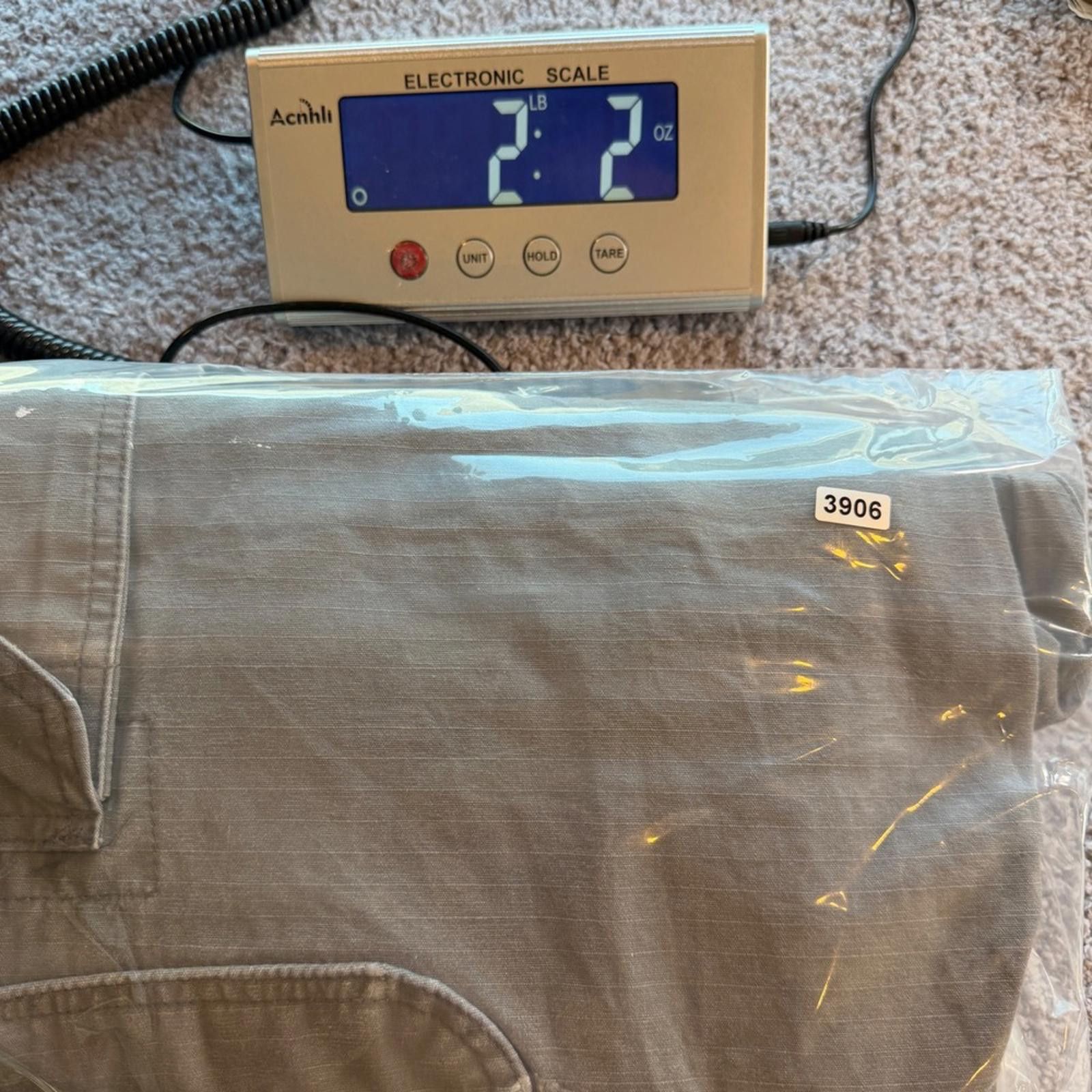 Wrangler Wrangler Riggs Workwear Mens 40x32 Grey Ripstop Cargo Pants Size US 40 / EU 56 - 8 Thumbnail