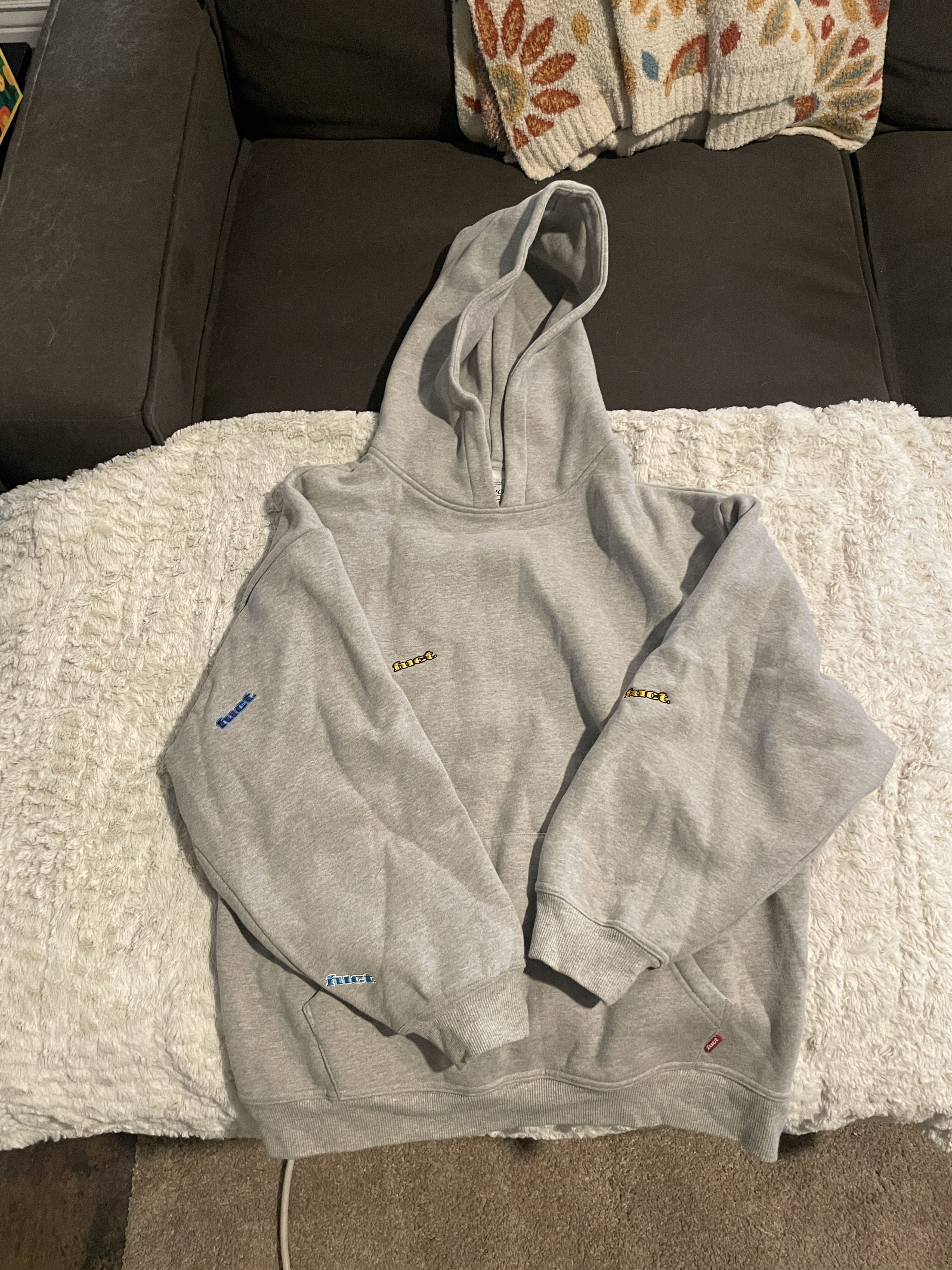 FUCT ALL OVER EMBROIDERED HOODIE
