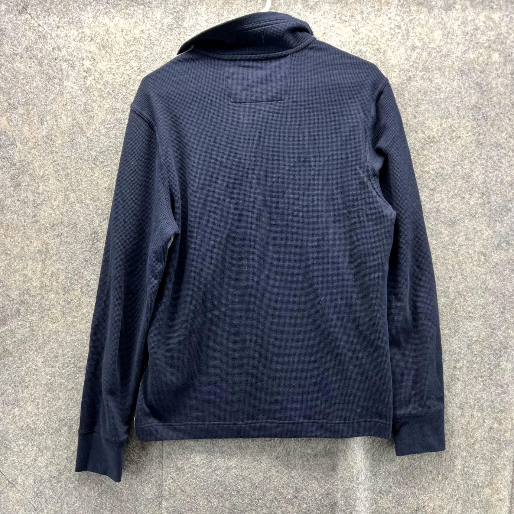 Banana Republic VINTAGE Banana Republic Sweater Men M Regular Gray Logo Fleece Pullover Long Sleeve All Seasons | 服? Size US M / EU 48-50 / 2 - 2 Thumbnail