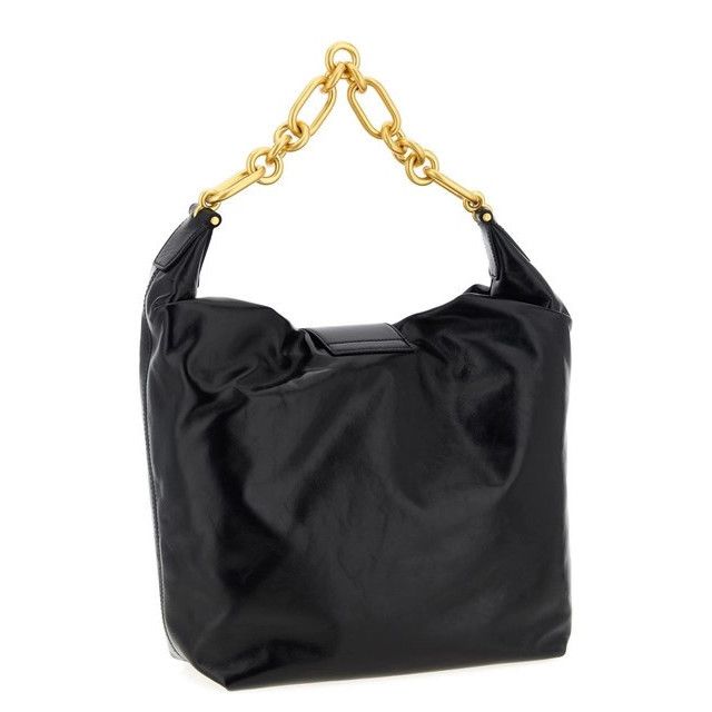 Balmain BALMAIN Sync Small Black Hobo Leather Bag New Size ONE SIZE - 2 Thumbnail
