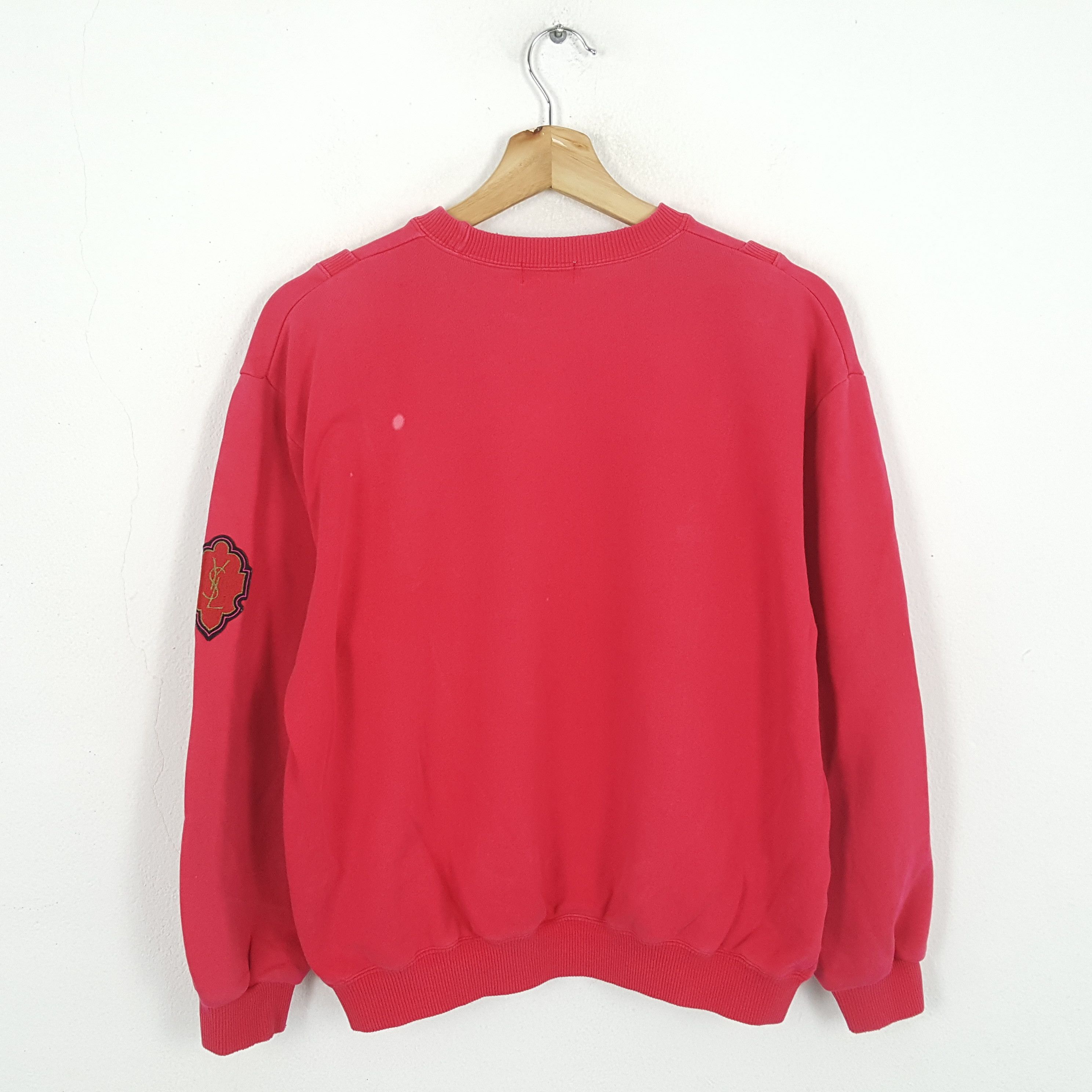 Vintage × Yves Saint Laurent Vintage YVES SAINT LAURENT Italian Brand Sweatshirts Size L / US 10 / IT 46 - 3 Thumbnail