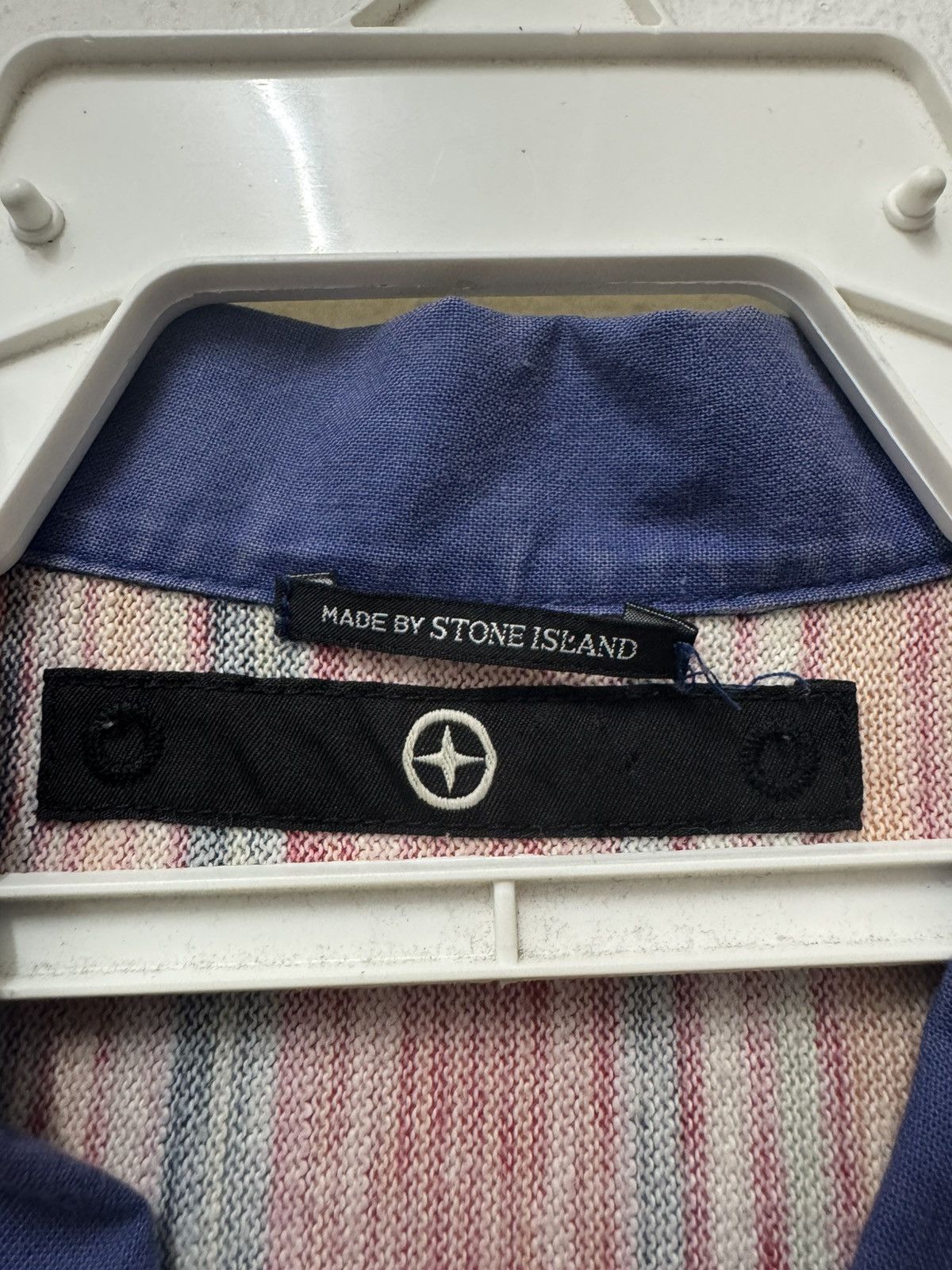 Stone Island Stone Island Denim Y2K Polo Shirt Long Sleeve Size US XL / EU 56 / 4 - 3 Thumbnail