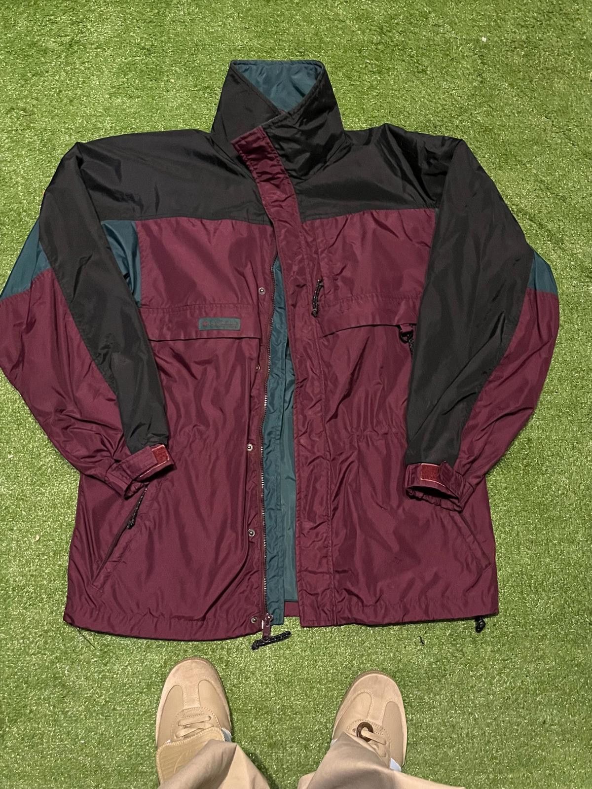 Unknown London Men's Colorblock Windbreaker Jacket Size US M / EU 48-50 / 2 - 1 Thumbnail