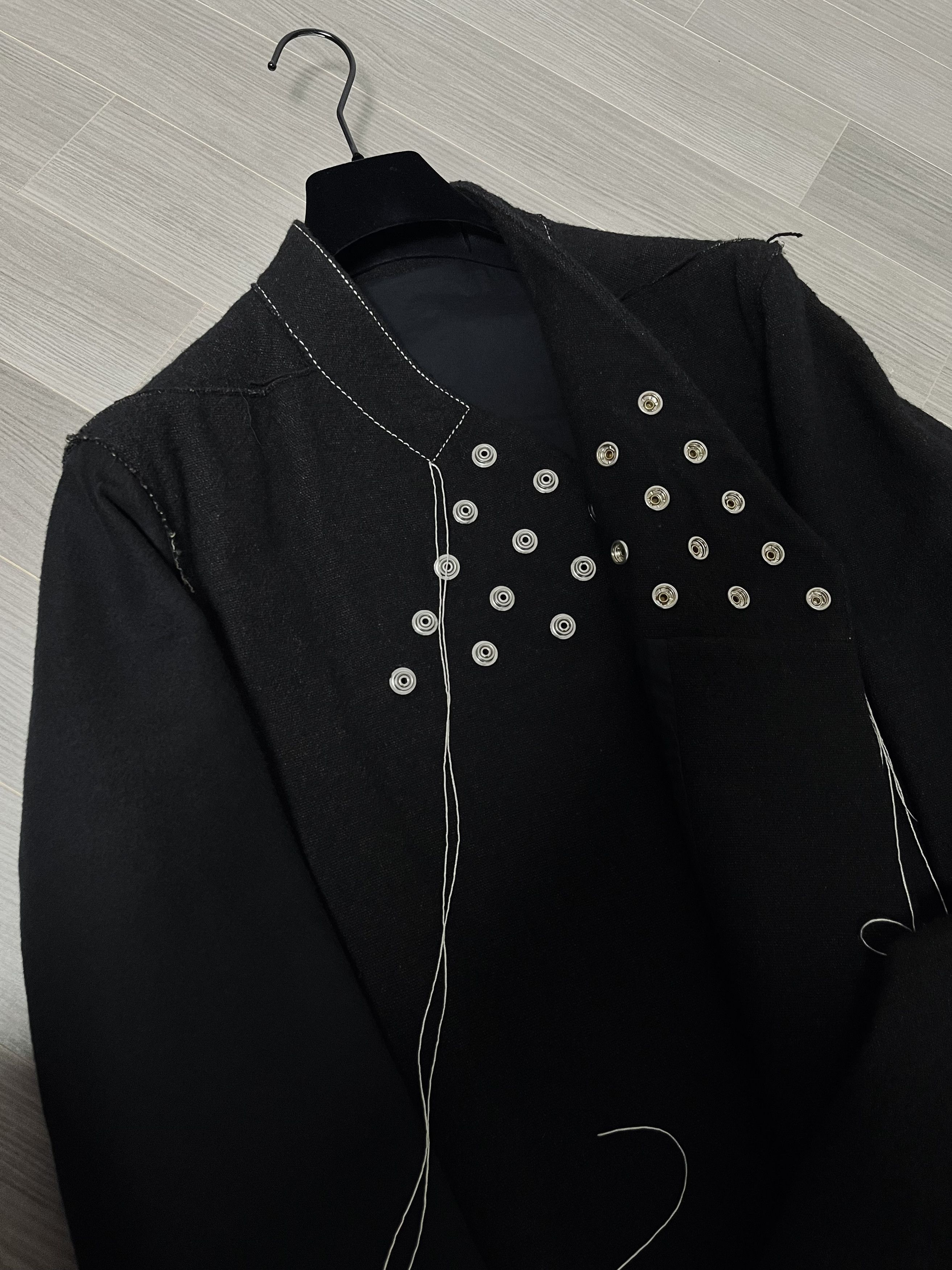 Rick Owens SISYPHUS OFF-THE-RUNWAY KIMONO WRAP COAT Size US M / EU 48-50 / 2 - 6 Thumbnail