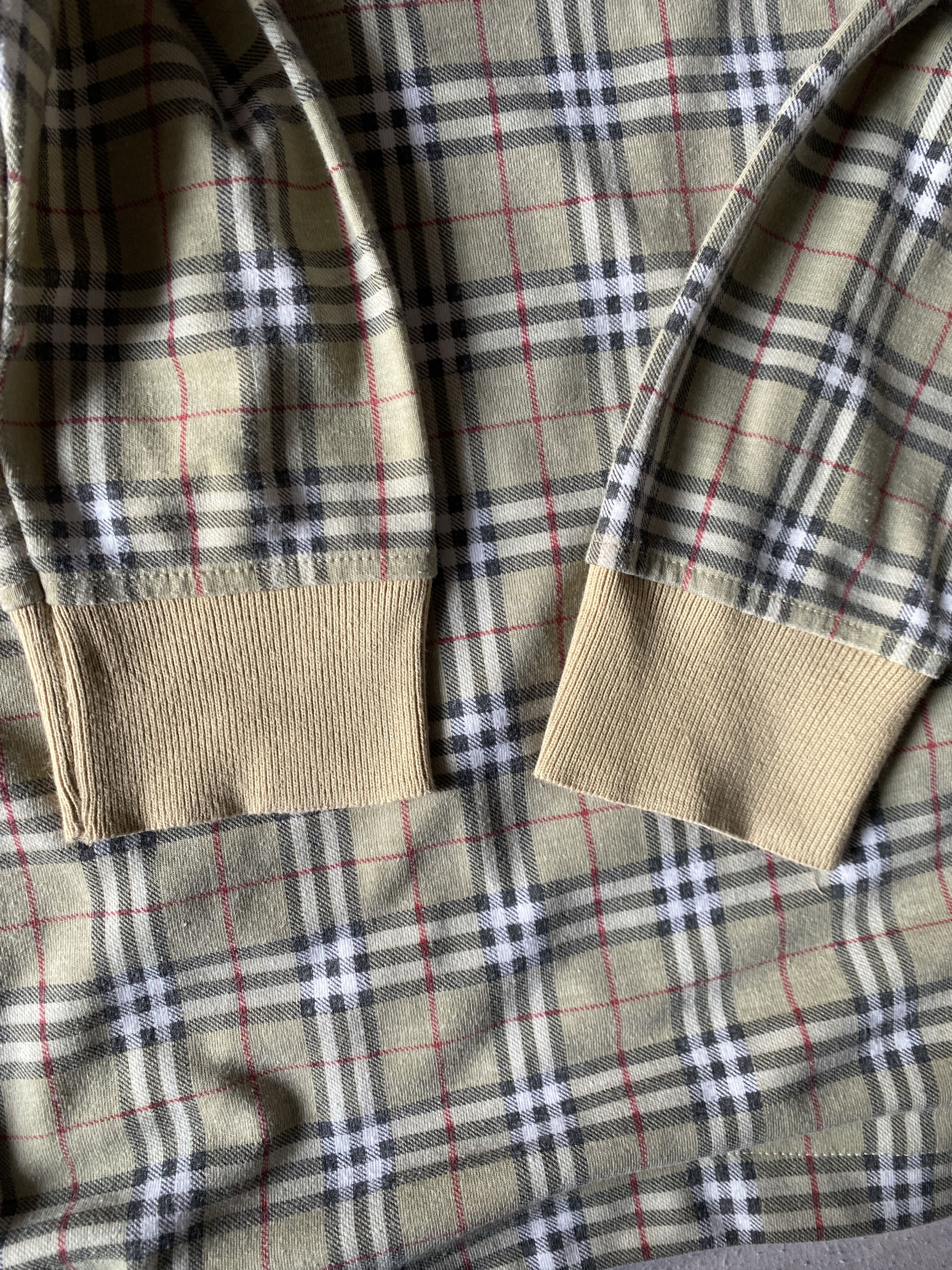 Burberry × Vintage Vintage Burberrys Poloshirt Long Sleeve Size US M / EU 48-50 / 2 - 5 Thumbnail