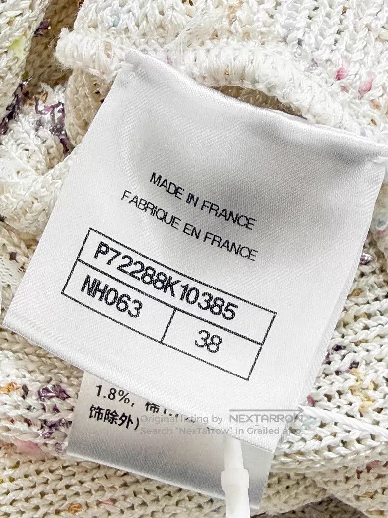 Chanel Chanel Glitter tassel sequin crystal yarn knitted cardigan Size XS / US 0-2 / IT 36-38 - 7 Thumbnail