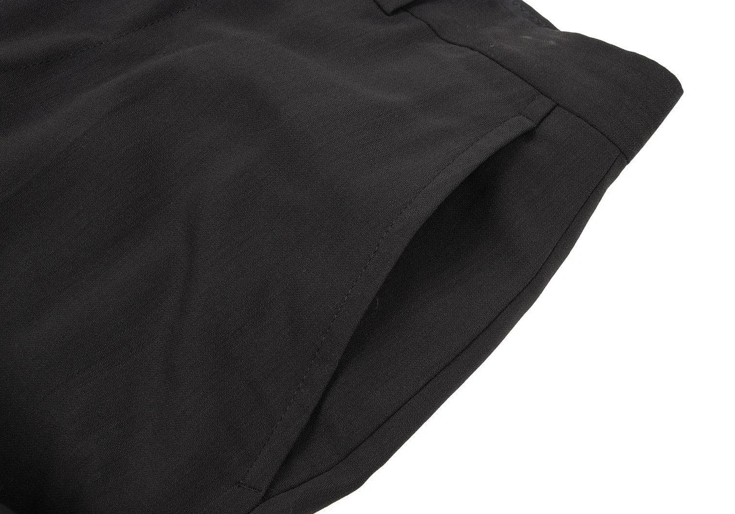 Emporio Armani Wool Center Press Pants in Black, Size 46 Size US 30 / EU 46 - 6 Thumbnail