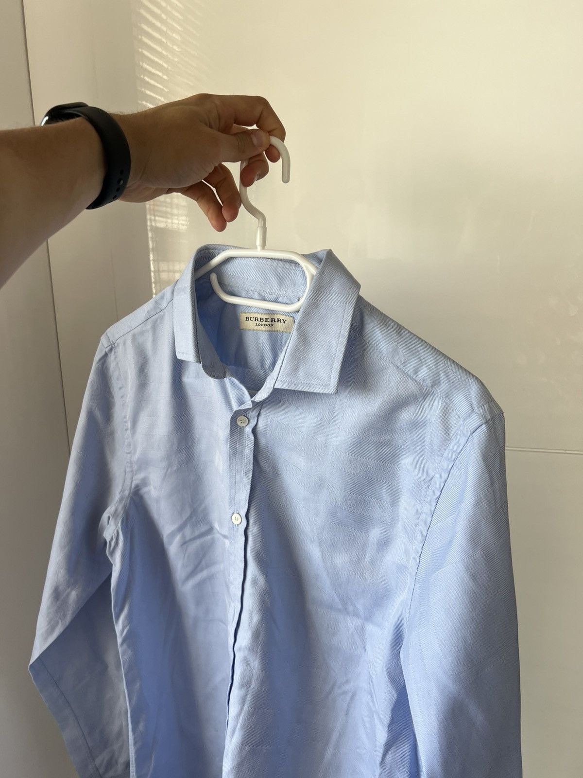 Burberry ‼️Archival Burberry OldMoney Premium Luxury Cell Logo Shirt‼️ Size US L / EU 52-54 / 3 - 3 Thumbnail