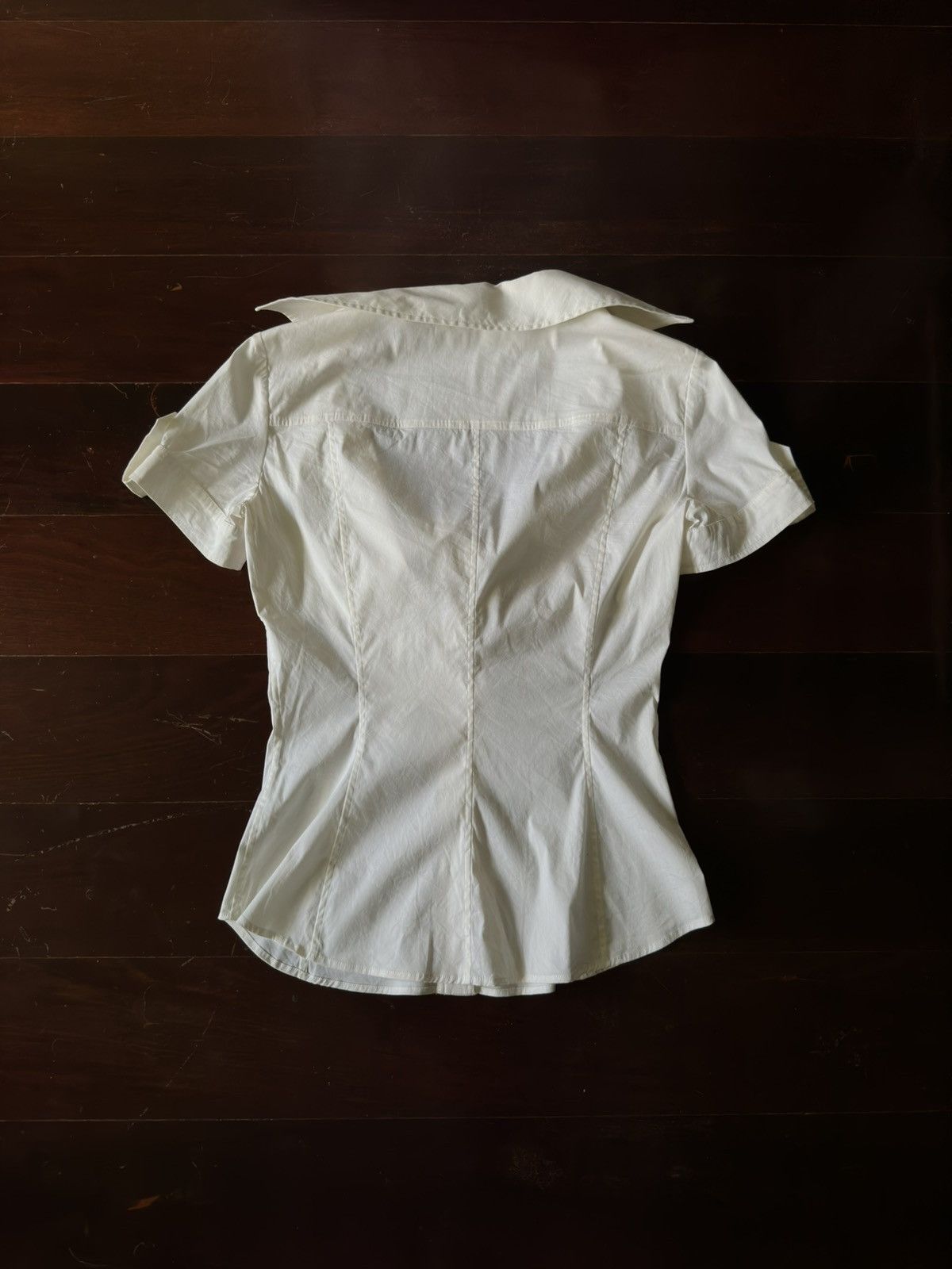 Gucci Gucci Fall 2005 Corset-Tie Sculpt Shirt Size M / US 6-8 / IT 42-44 - 5 Thumbnail