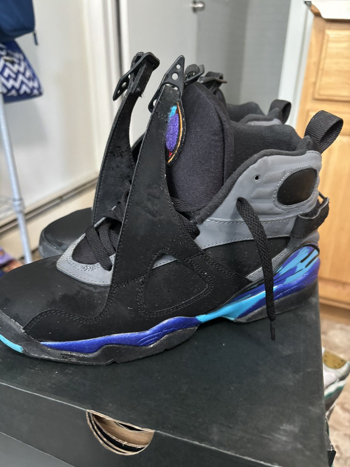 Jordan Brand air jordan 8 retro bg Size US 6.5 / EU 39-40 - 3 Thumbnail