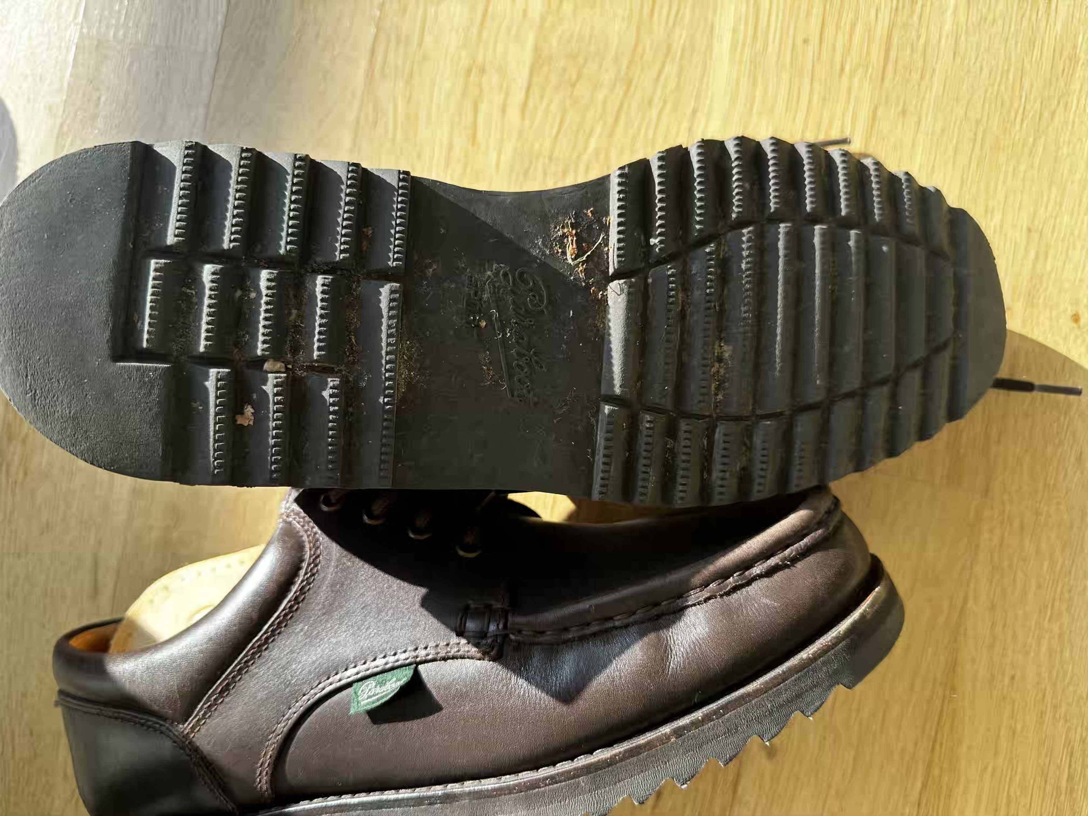 Paraboot THIERS/SPORT (Marron-Kenya) Size US 11 / EU 44 - 8 Thumbnail