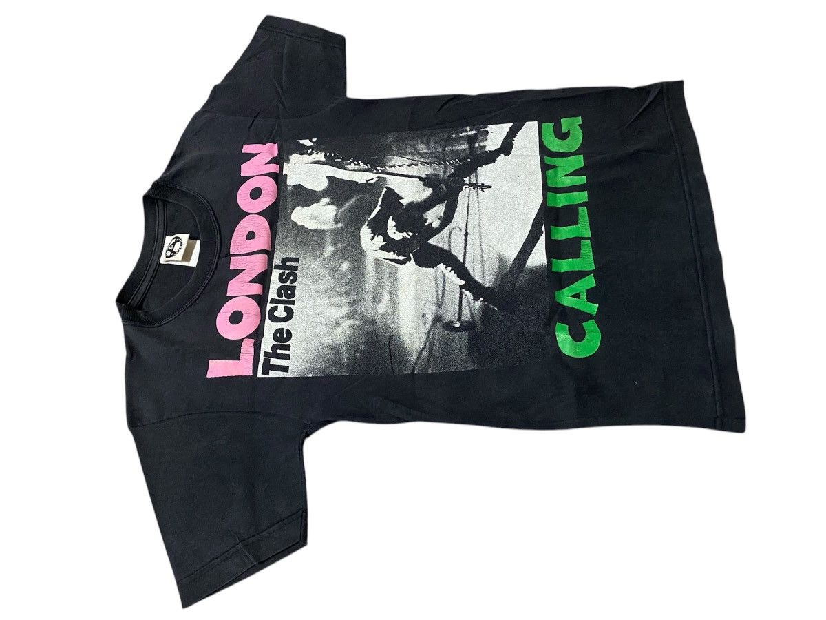Band Tees Vintage The Clash London Calling Album Tees Size XXS / US 00 / IT 34 - 5 Thumbnail