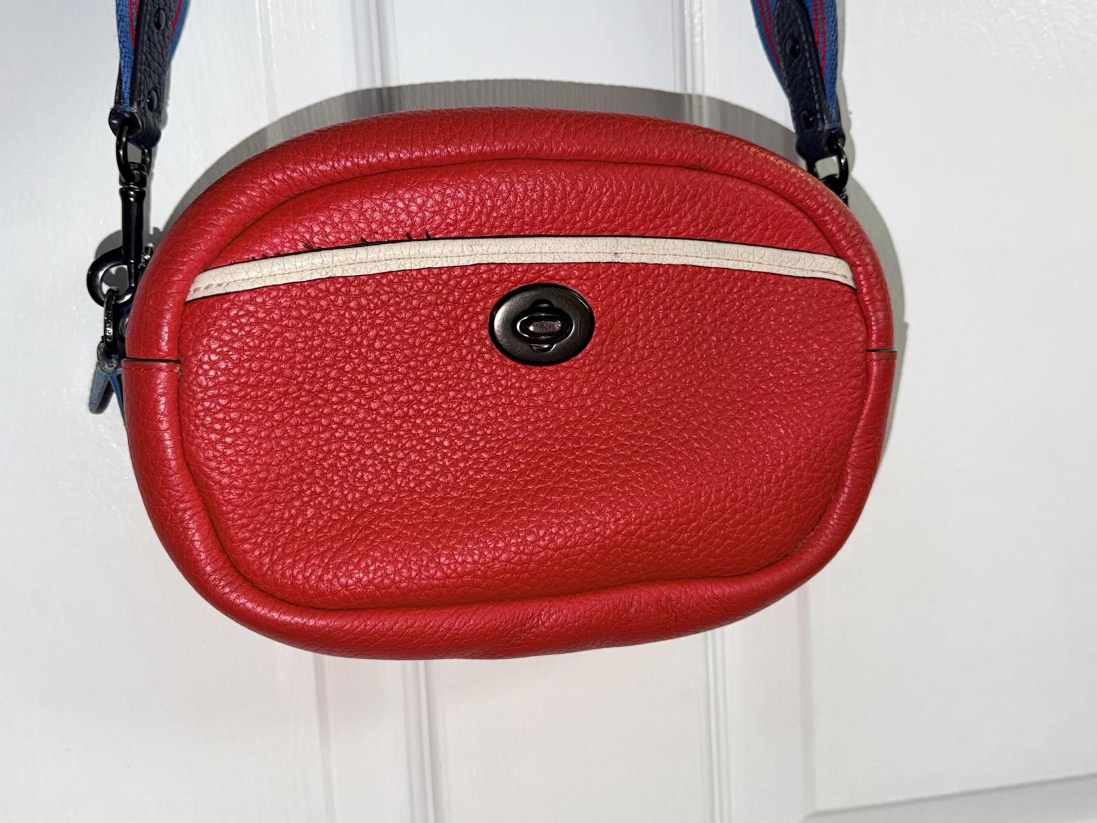 Coach Coach Camera Bag in Colorblock Pebbled Leather Size ONE SIZE - 3 Thumbnail