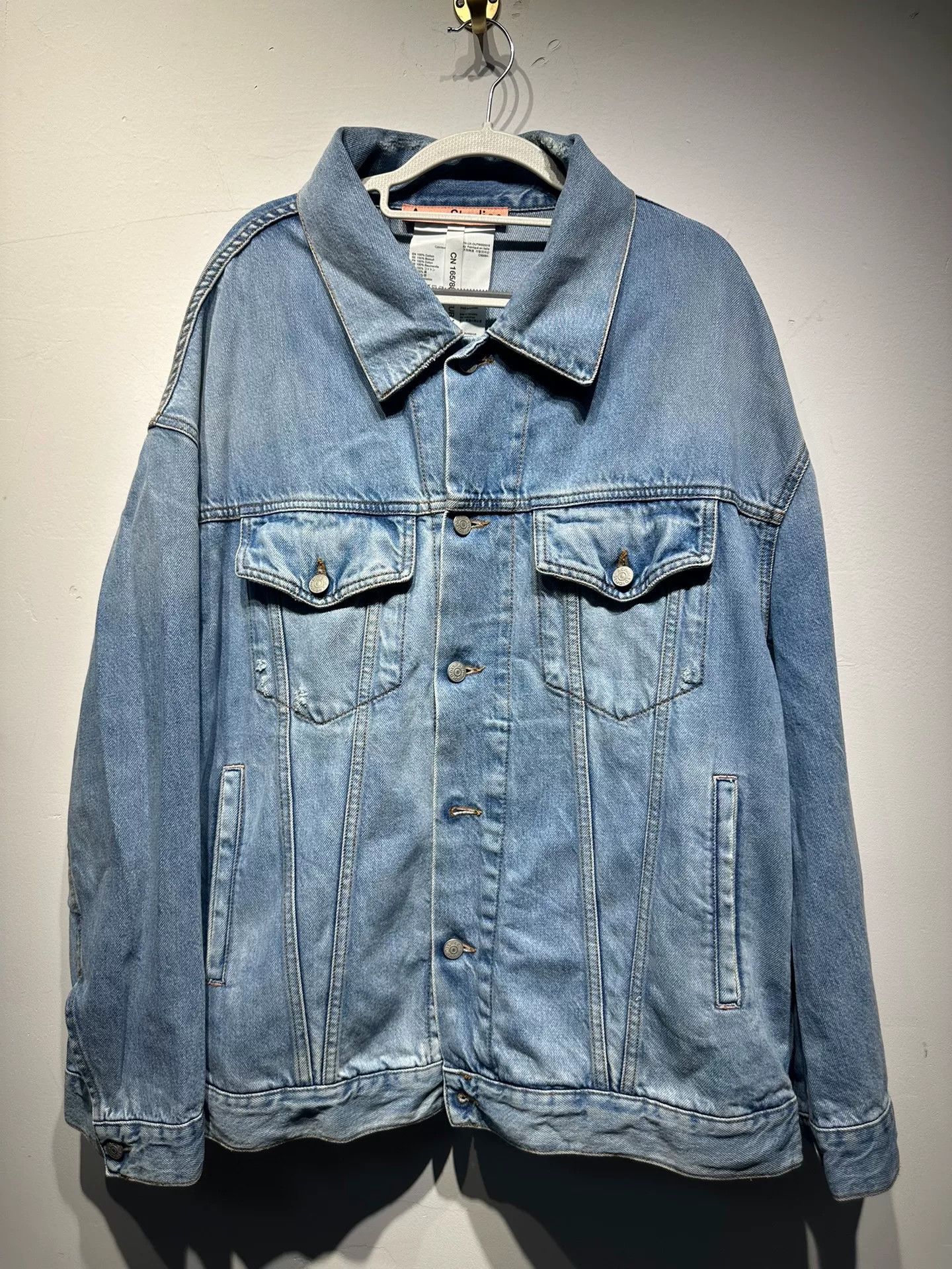 Acne Studios Acne Studios Retro Oversized Blue Jacket XXS Women Size XXS / US 00 / IT 34 - 1 Thumbnail