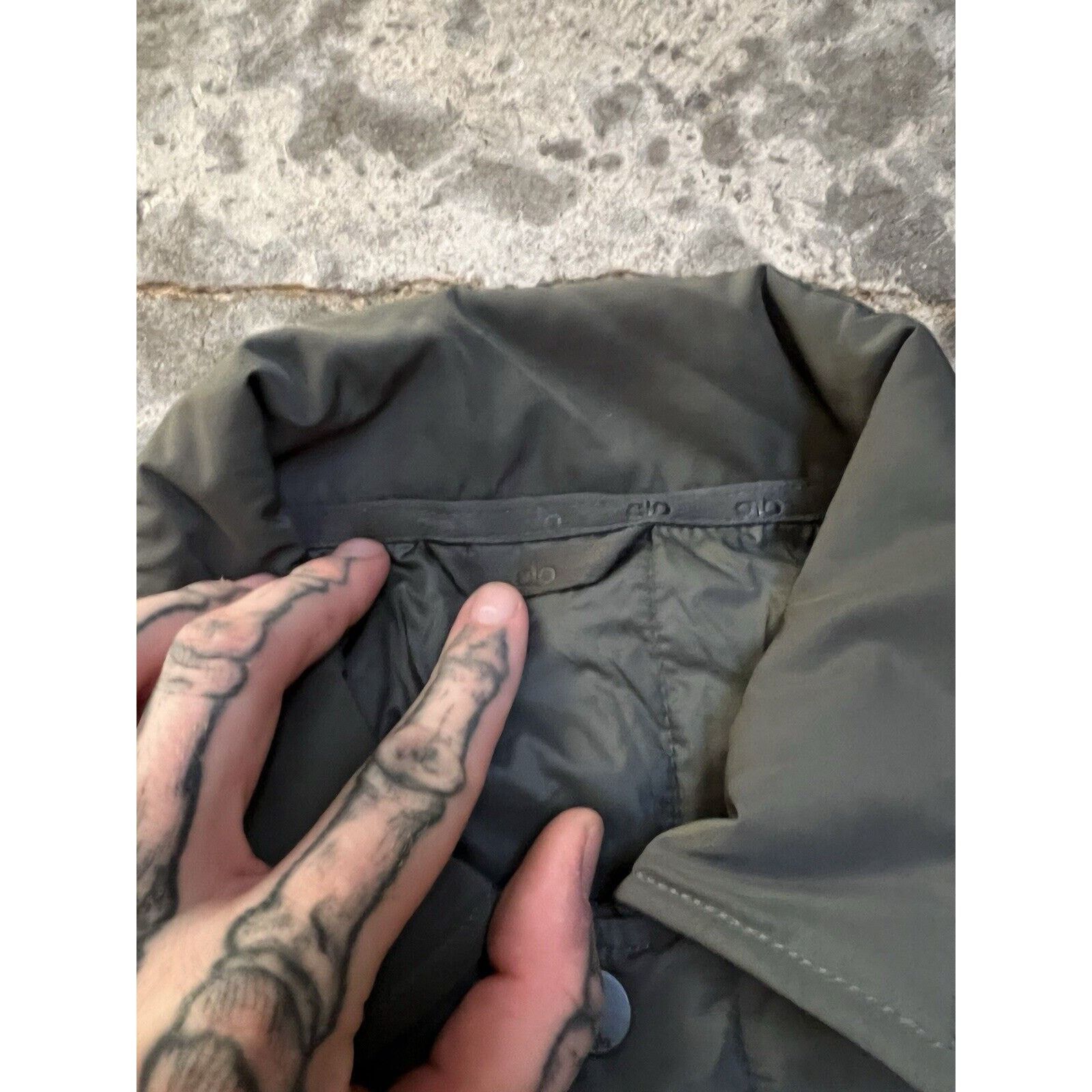Alo Yoga Alo Yoga The Legend Jacket Small Green Lightweight Puffer Size US S / EU 44-46 / 1 - 4 Thumbnail