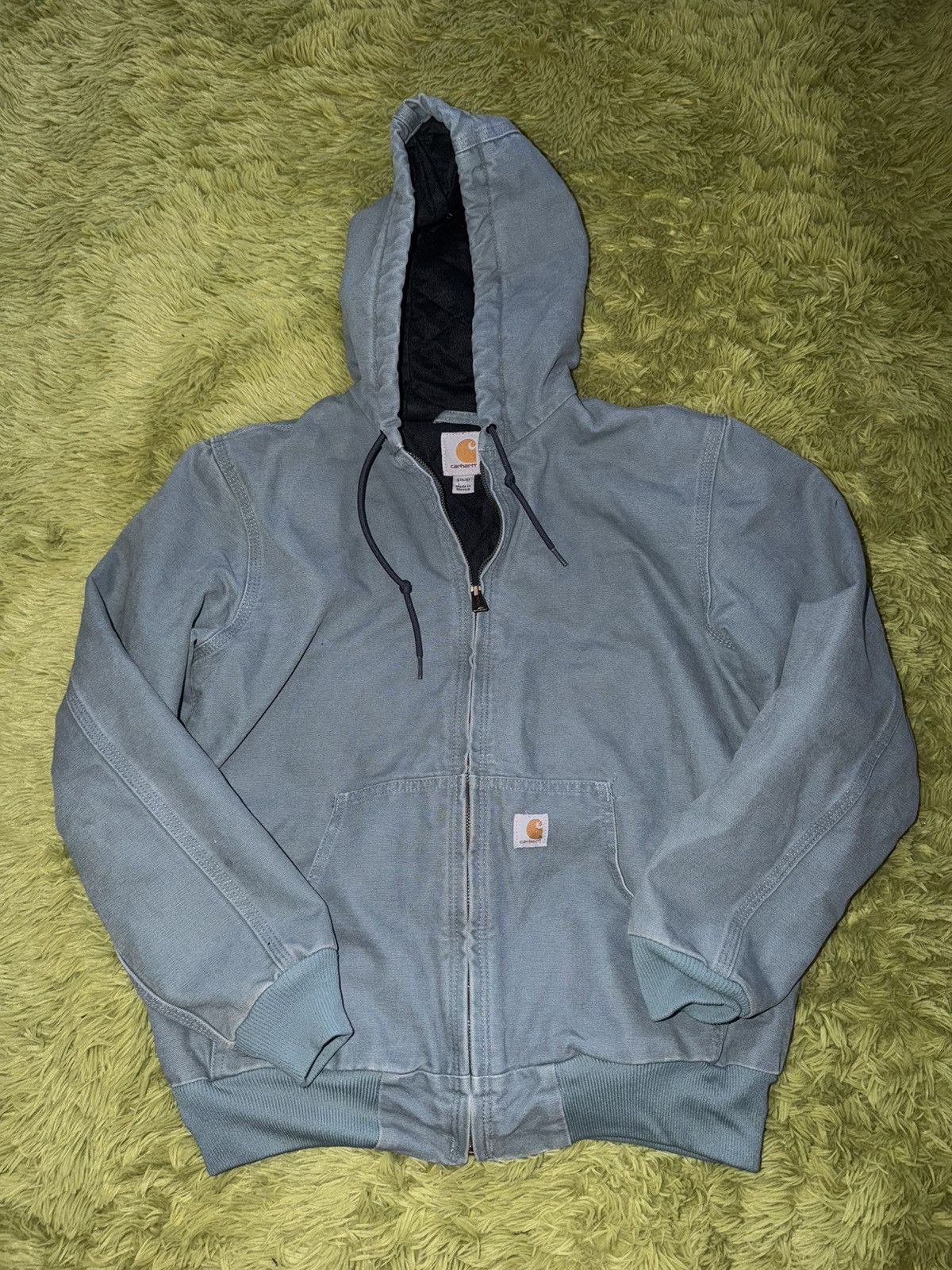 Carhartt Carhartt Vintage Quilted Active Jacket “Seaglass” Size US S / EU 44-46 / 1 - 1 Thumbnail