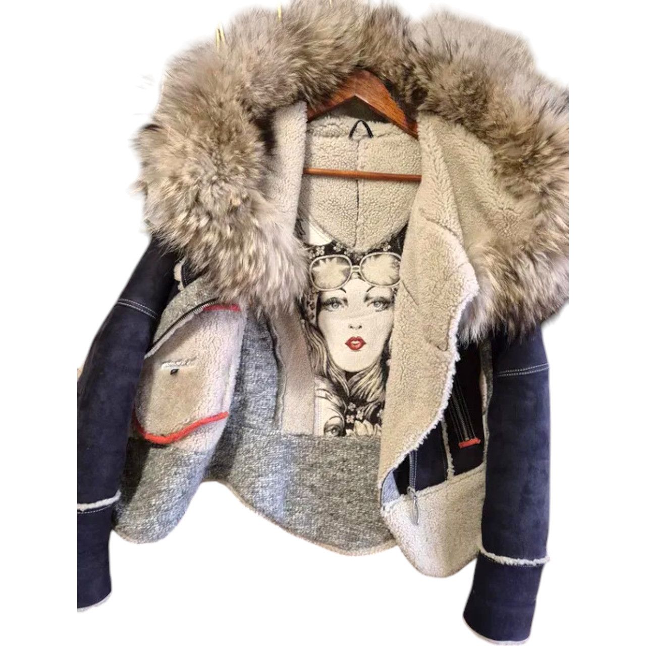 Other Shearling coat sz S Size S / US 4 / IT 40 - 3 Thumbnail