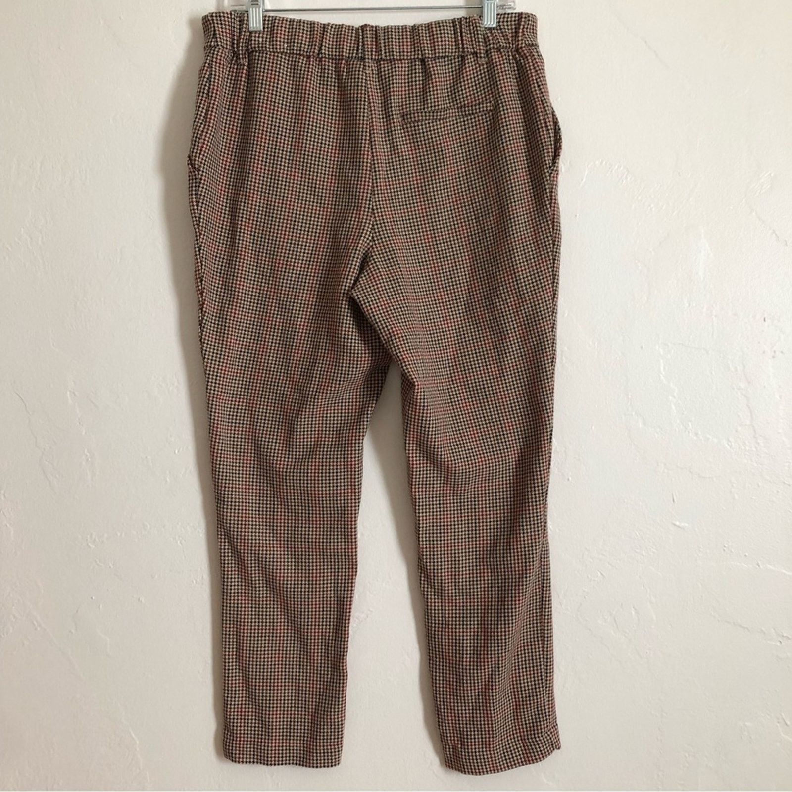 Chapter C by One Chapter One Sportswear Red Plaid Trouser Pants Size 30" / US 8 / IT 44 - 5 Thumbnail