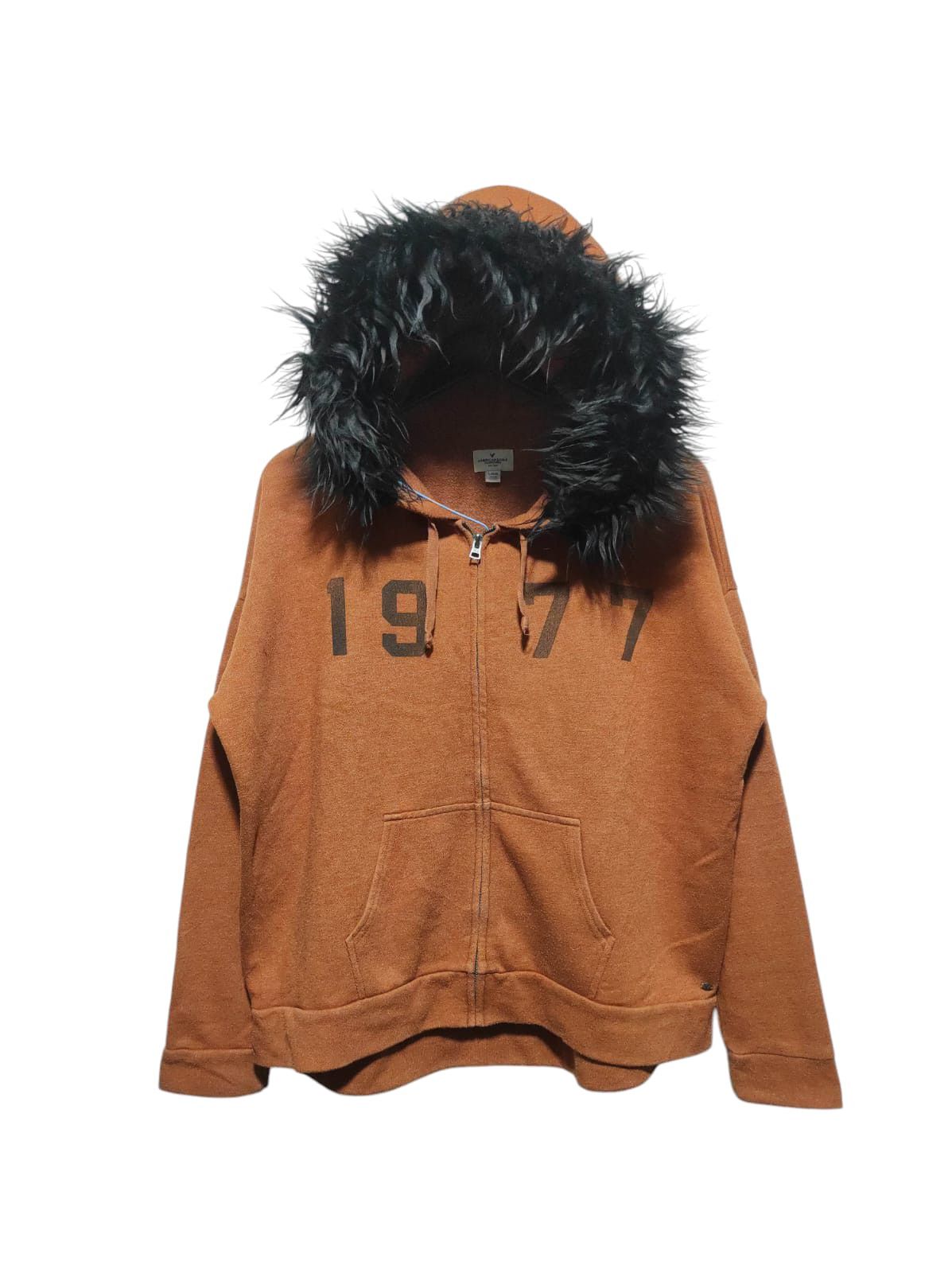 Hysteric Glamour American Eagle Zipper Fur Hoodie LGB style Size US L / EU 52-54 / 3 - 2 Thumbnail