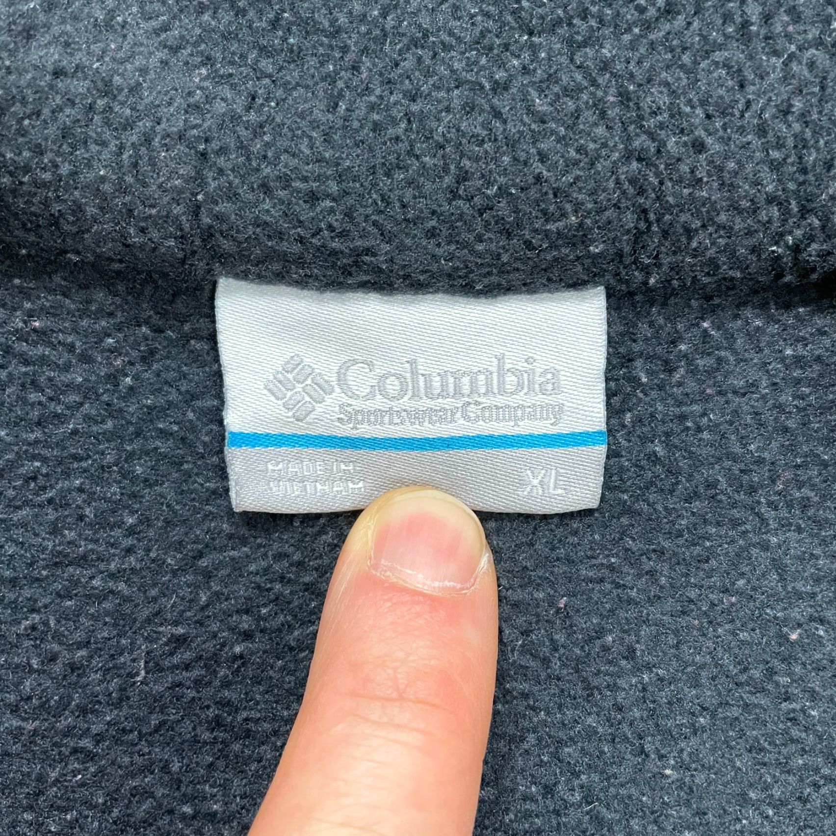 Vintage Columbia Tested Tough In Pink Fleece Jacket Womens XL Black Full Zip High Neck Sleeve Long Pocket Zipper Embroidered Logo Regular Jacket Size XL / US 12-14 / IT 48-50 - 5 Thumbnail