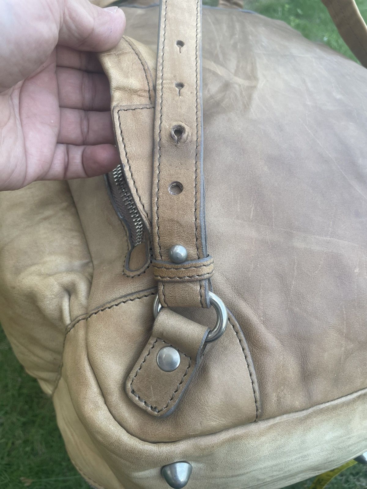 Leather Authentic Italian designer Leather Backpack Size ONE SIZE - 15 Thumbnail