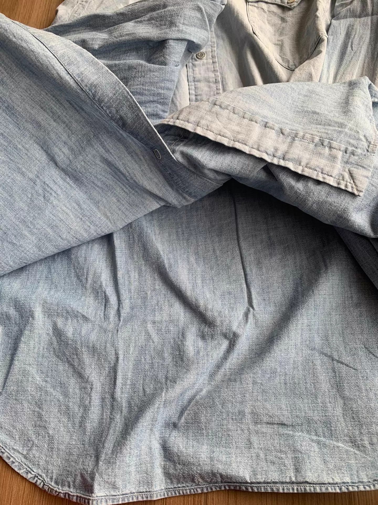 Polo Ralph Lauren Polo Ralph Lauren Vintage Washed Denim Shirt XXL Size US XXL / EU 58 / 5 - 8 Thumbnail