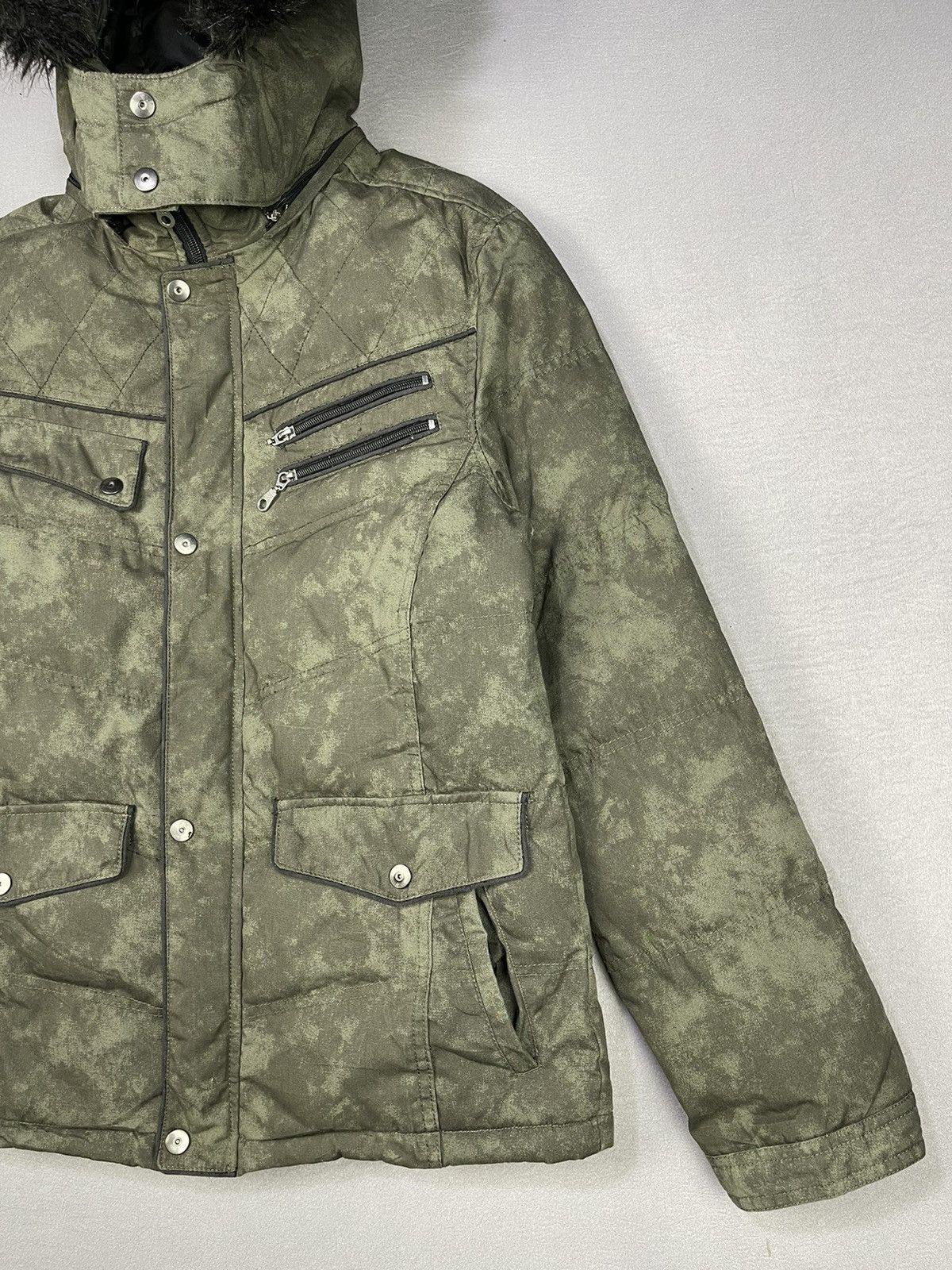 If Six Was Nine AVAIL MODE CAMOUFLAGE PUFFER JACKET Size US M / EU 48-50 / 2 - 4 Thumbnail