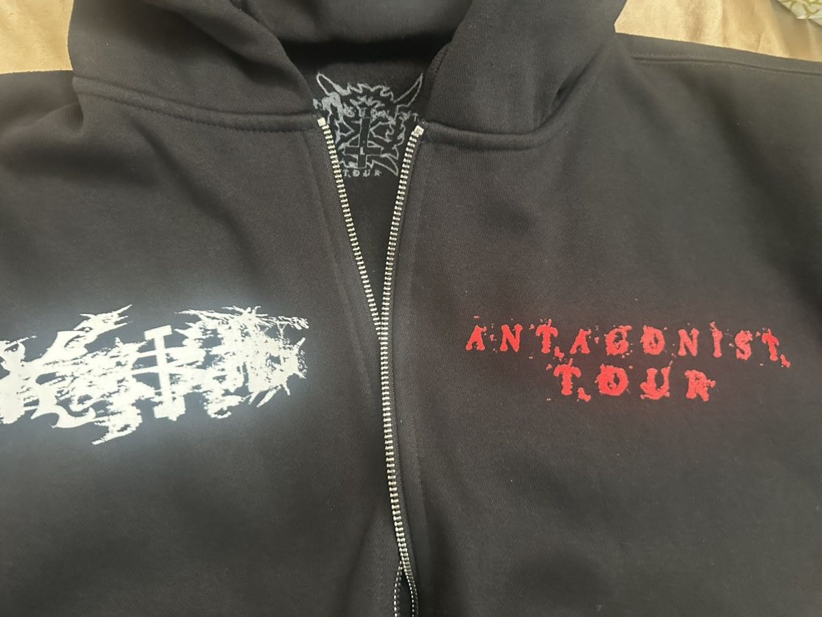 Ken Carson Ken Carson Antagonist Tour Zip Up Size US XL / EU 56 / 4 - 10 Thumbnail