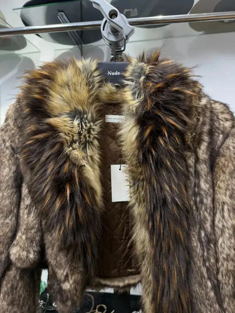 Dries Van Noten Dries van Noten Fur Scarf-2505 Size ONE SIZE - 6 Thumbnail