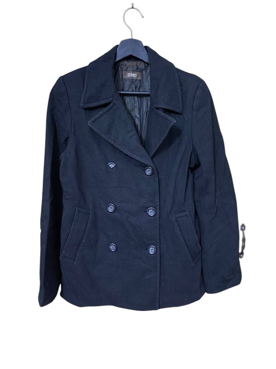Other FLASH SALE Green Double Breasted Coat Size US XS / EU 42 / 0 - 1 Thumbnail