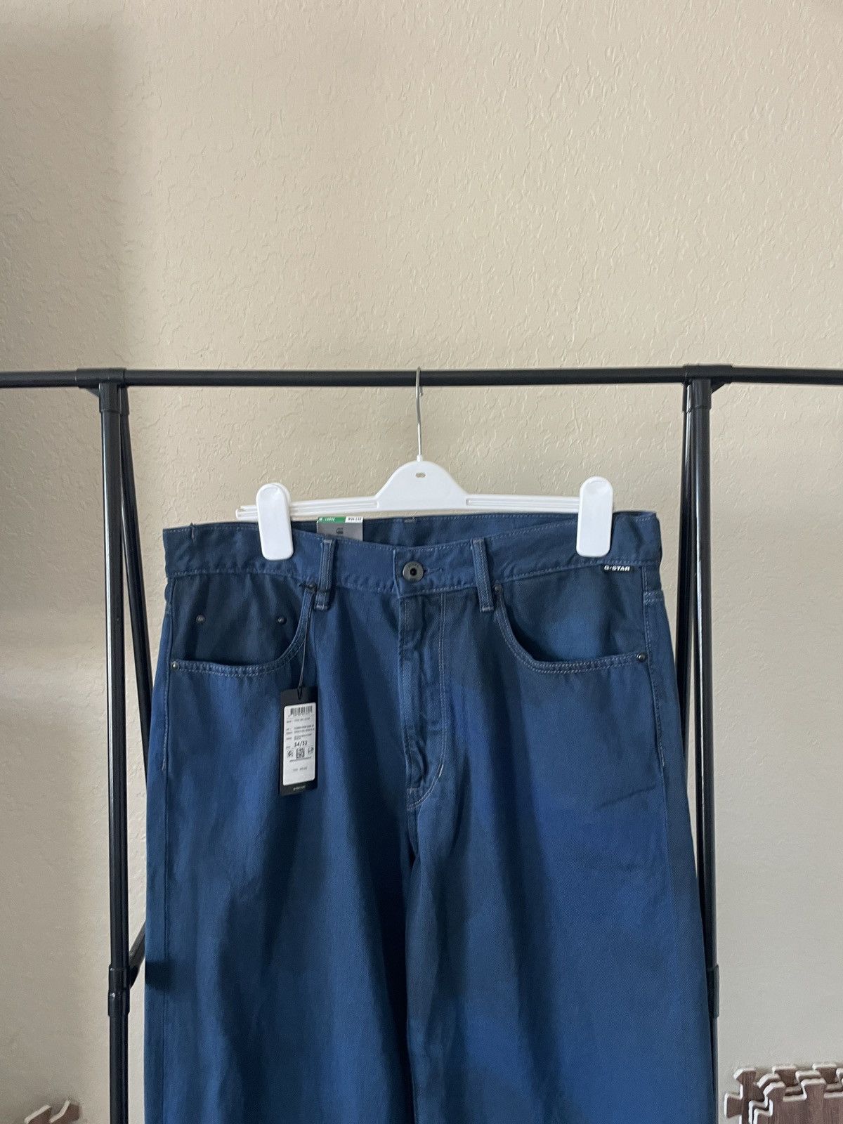 G-Star Type 96 Loose(Steer Ecru Denim R AO) nwt 240.00 Size US 36 / EU 52 - 2 Thumbnail