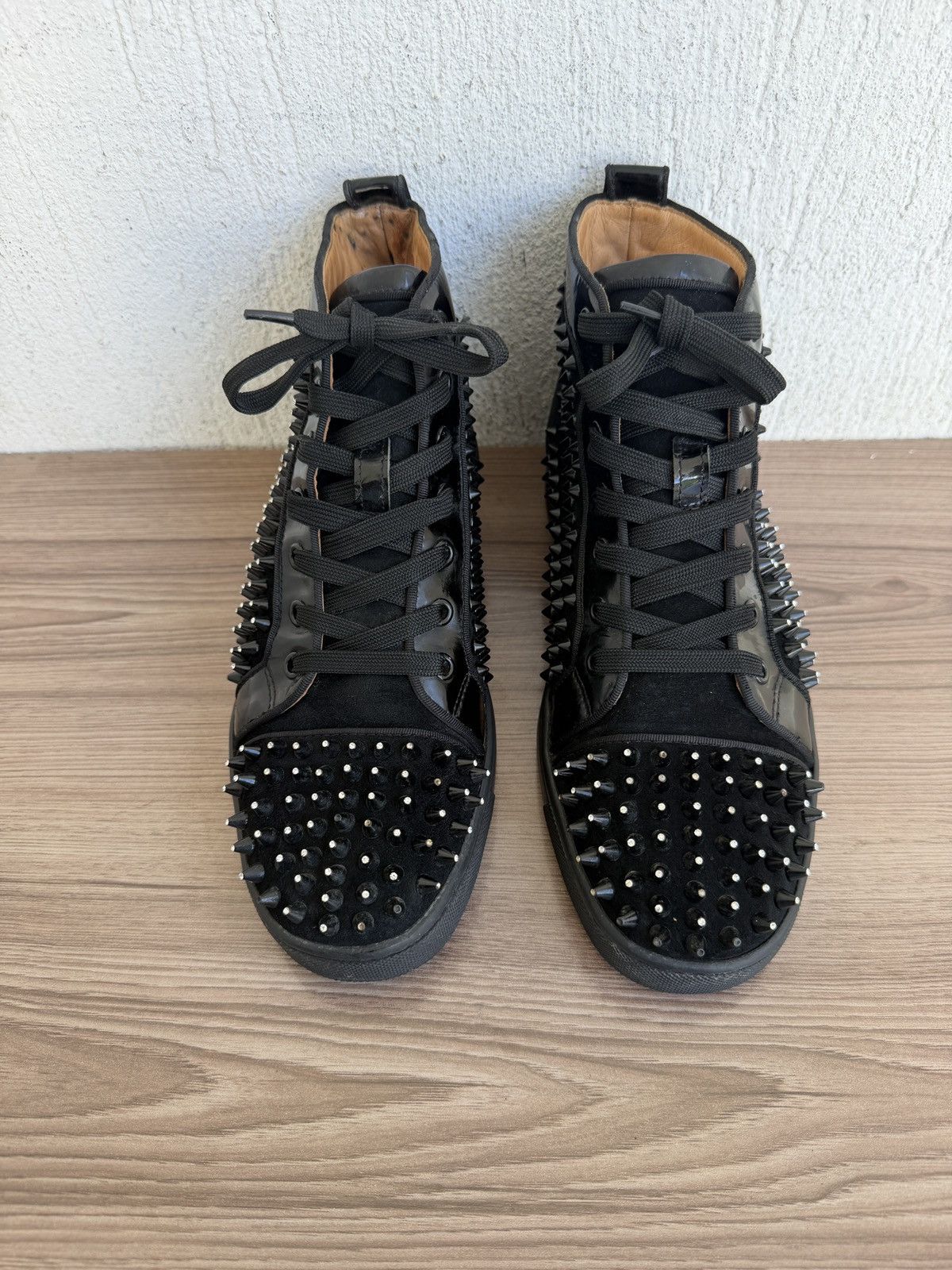 Christian Louboutin spiked louis junior trainers Size US 7 / EU 40 - 3 Thumbnail