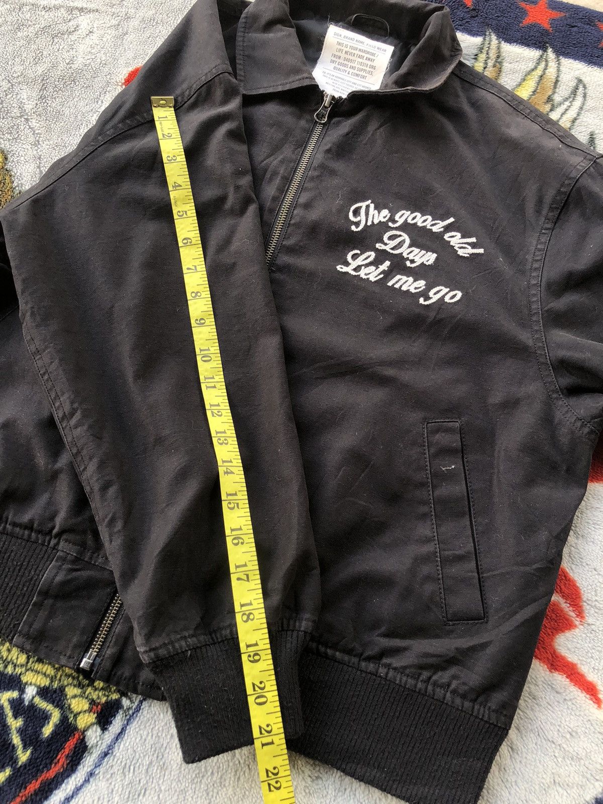 Japanese Brand Vintage Rodeo Crowns Bomber Jacket Size US L / EU 52-54 / 3 - 14 Thumbnail