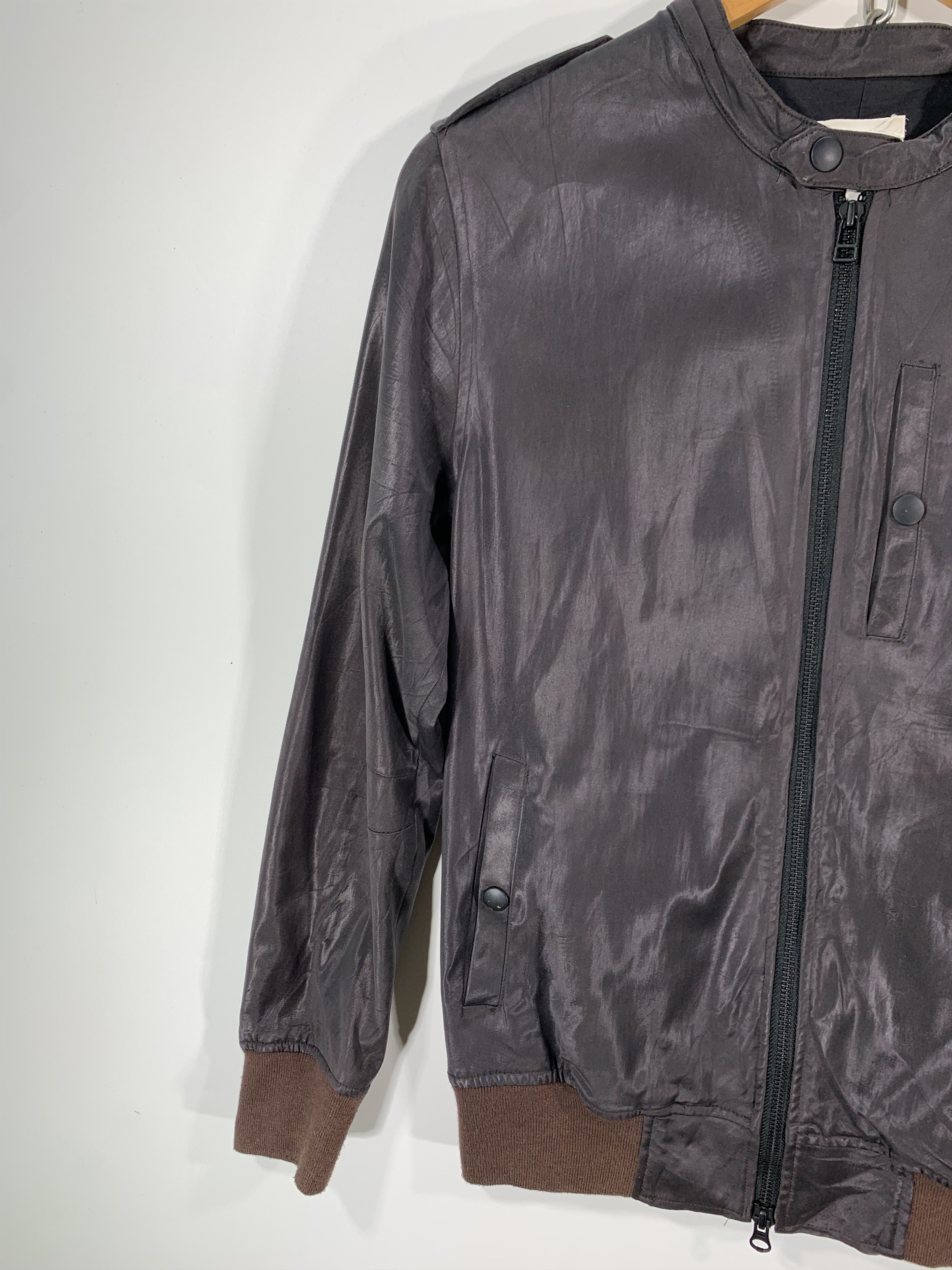 Japanese Brand Bomber small jacket wet Size US XS / EU 42 / 0 - 3 Thumbnail
