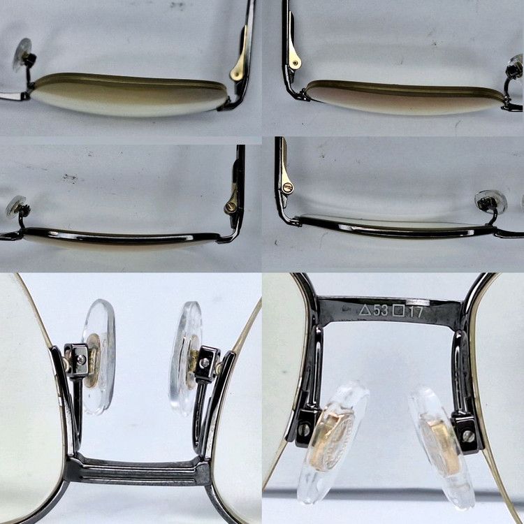 Vintage Rodenstock RODAFLEX Open Temple Half-Rim Titanium Glasses Size ONE SIZE - 7 Thumbnail