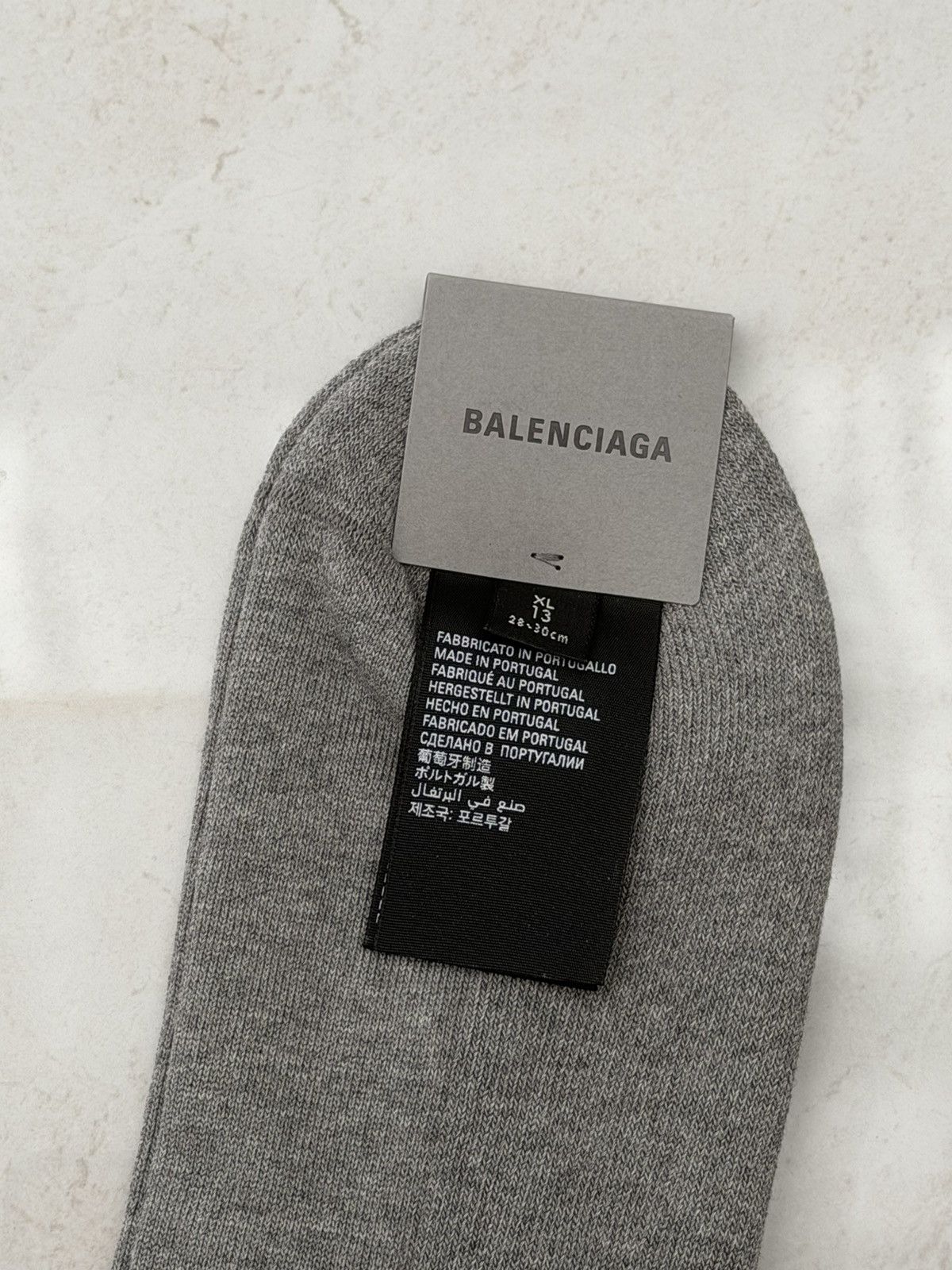 Balenciaga Balenciaga Logo Socks XL BRANDNEW Size ONE SIZE - 4 Thumbnail