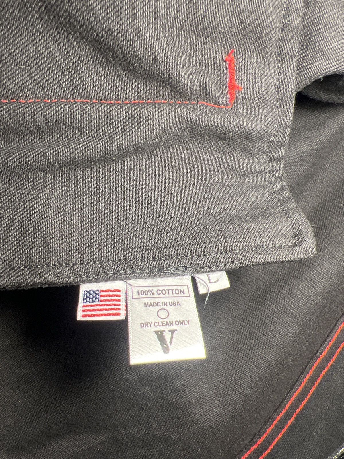 Vlone Unreleased Sample Vlone Stripper Demin Jacket Size US L / EU 52-54 / 3 - 5 Thumbnail