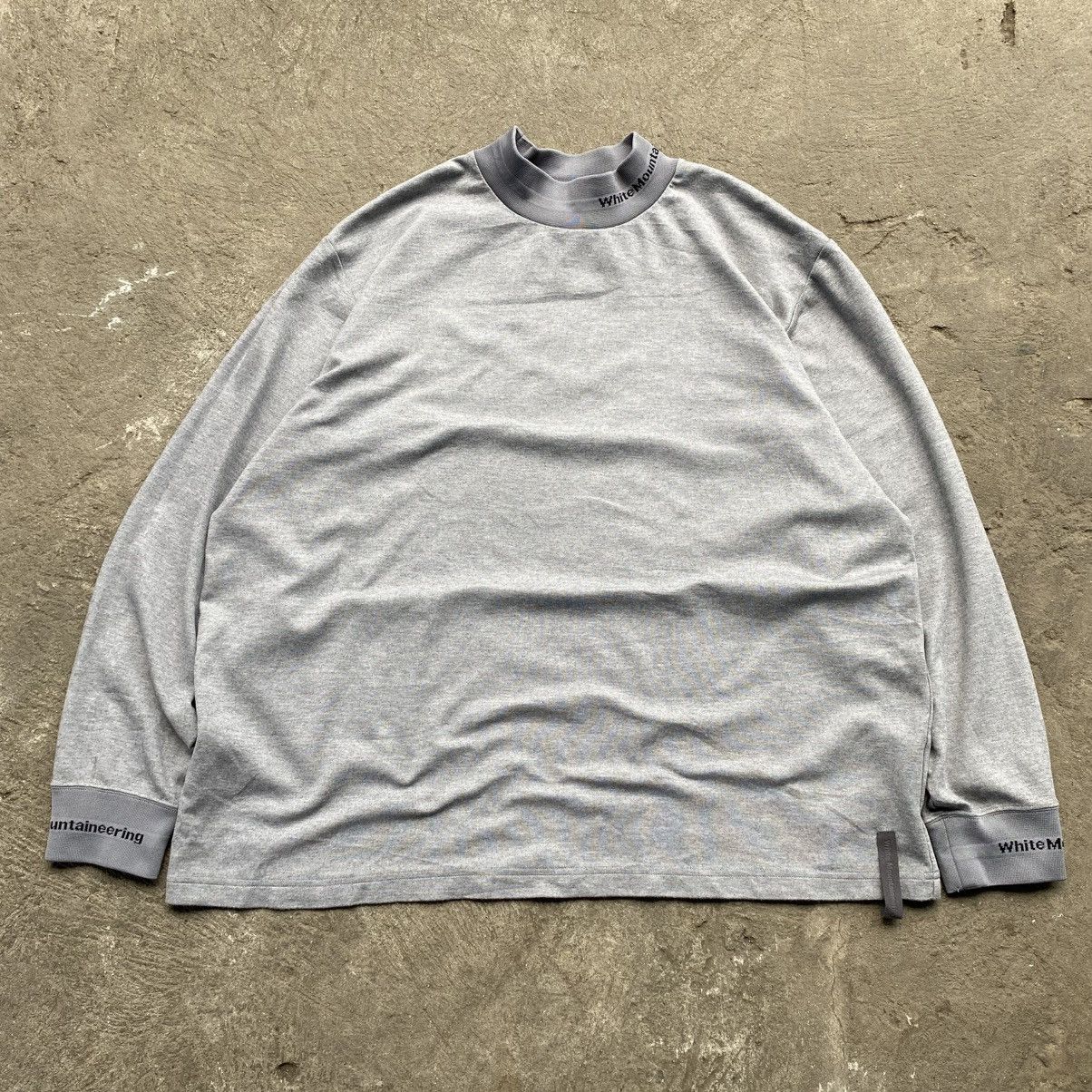 White Mountaineering White Mountaineering Mock Crewneck Sweater Size US XXL / EU 58 / 5 - 1 Thumbnail