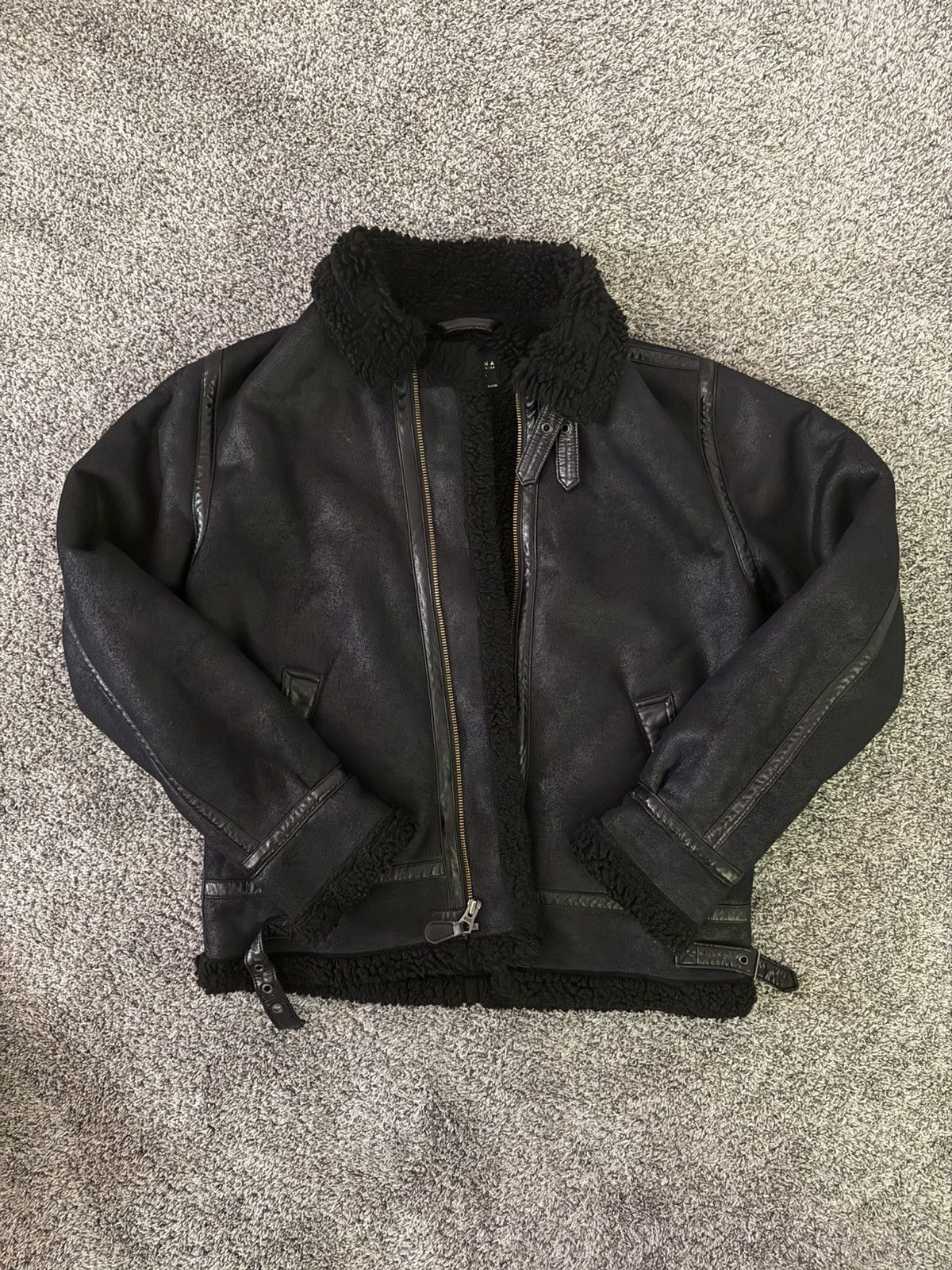 Alpha Industries Alpha Industries B-3 Sherpa Leather Bomber Size US M / EU 48-50 / 2 - 1 Preview