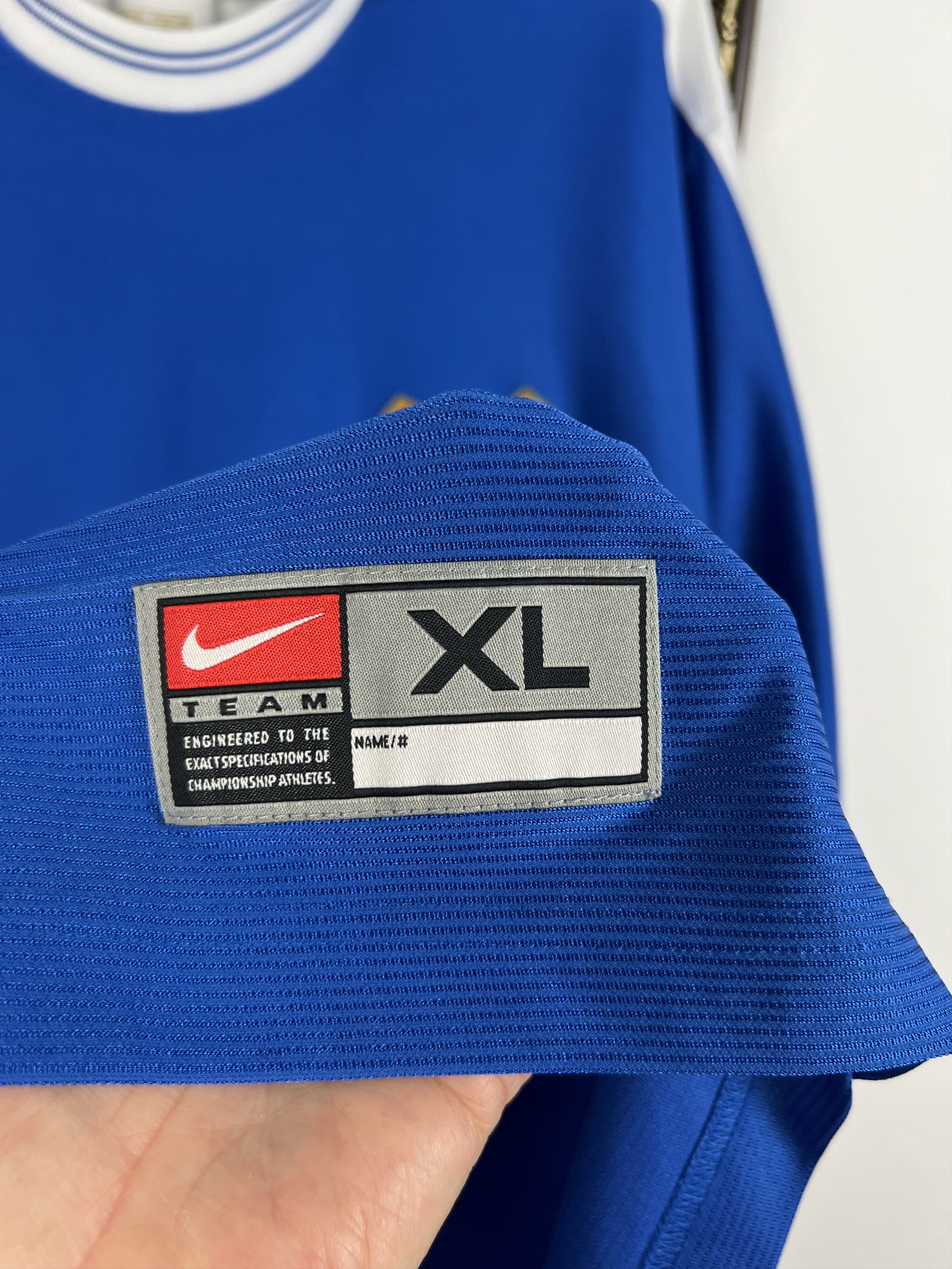Nike Nike Banik Ostrava Football Shirt Player Issue Soccer Jersey Size US XL / EU 56 / 4 - 4 Thumbnail