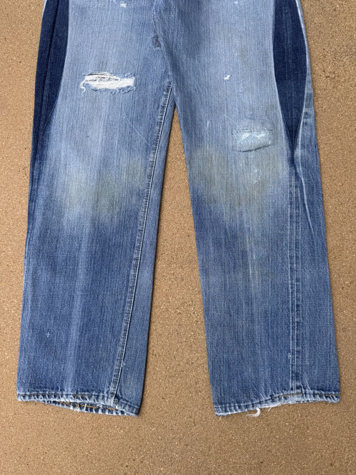 Levi's × Vintage Vtg 70’s Levis 501xx Redline Selvedge Distressed Jeans 28x28 Size US 28 / EU 44 - 3 Thumbnail