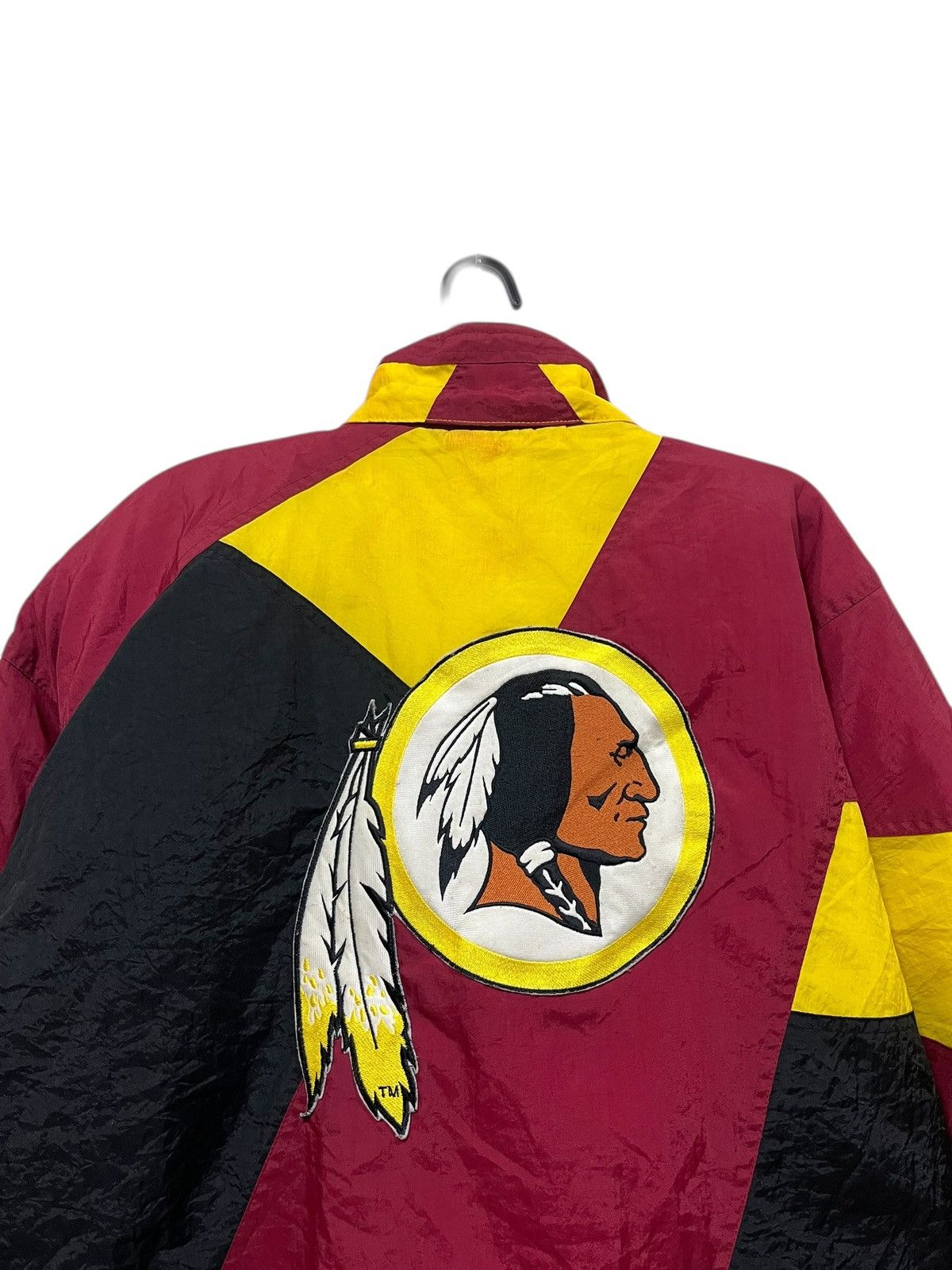 NFL 🔥Vtg 90s Washington Redskin NFL Jacket by Apex One Pro Line Size US M / EU 48-50 / 2 - 9 Thumbnail