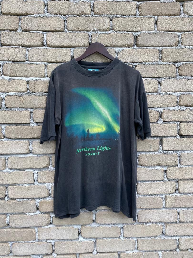 Vintage Vintage Northern Light Norway Tees Size US XL / EU 56 / 4 - 2 Thumbnail