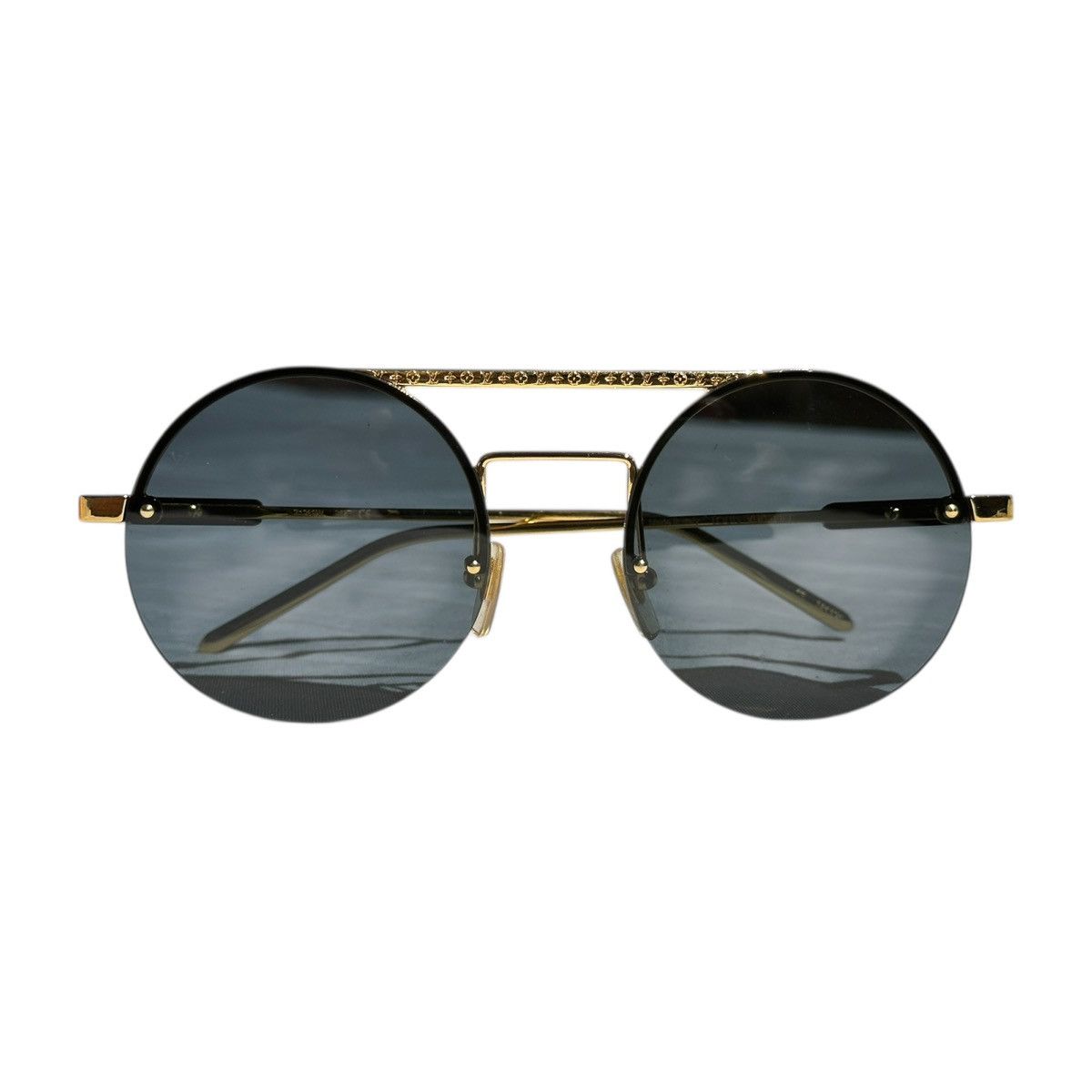 Louis Vuitton Ginkgo rounded sunglasses Size ONE SIZE - 2 Thumbnail