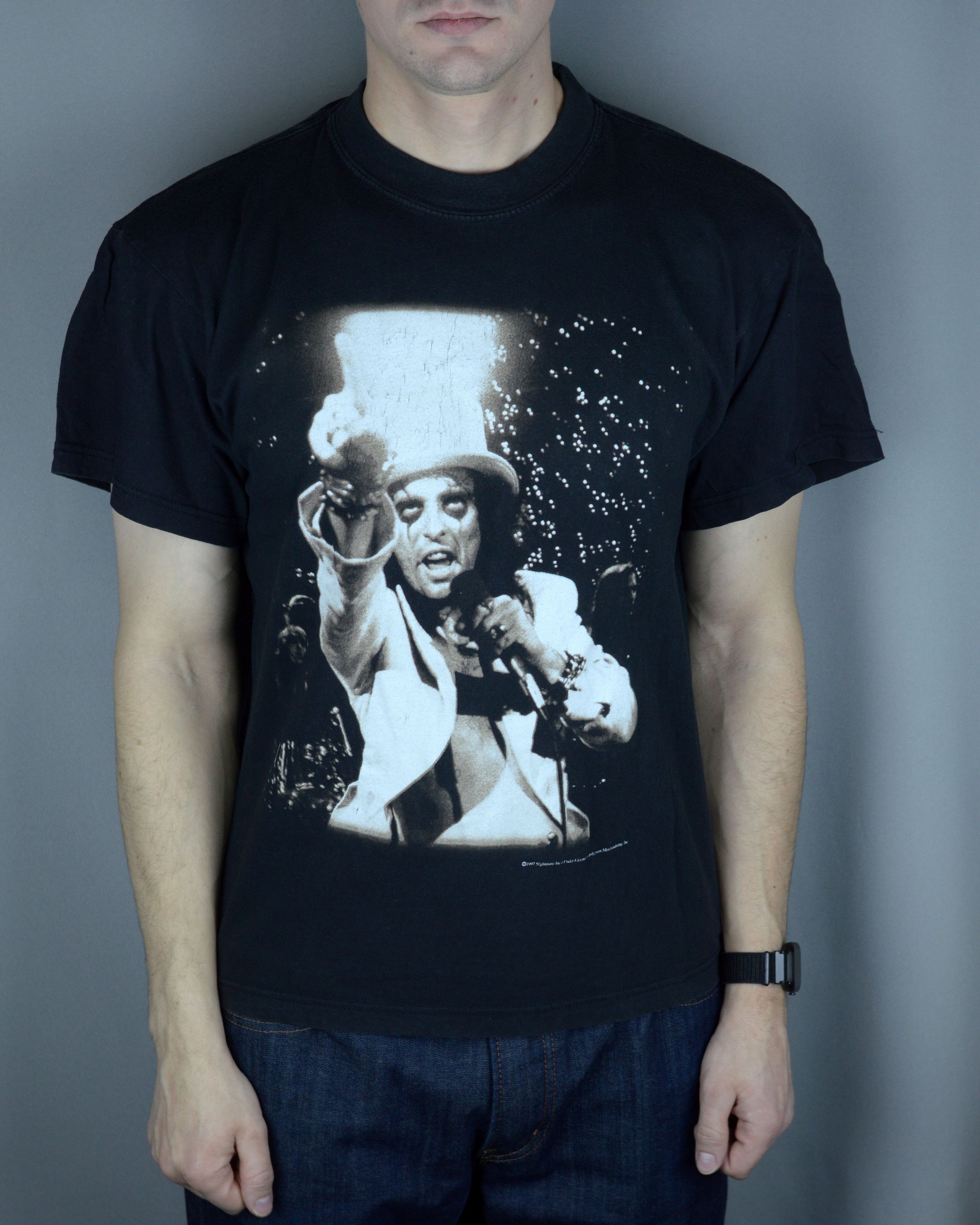 Vintage Vintage Alice Cooper 1997 Nightmare Inc t shirt Size US M / EU 48-50 / 2 - 1 Thumbnail