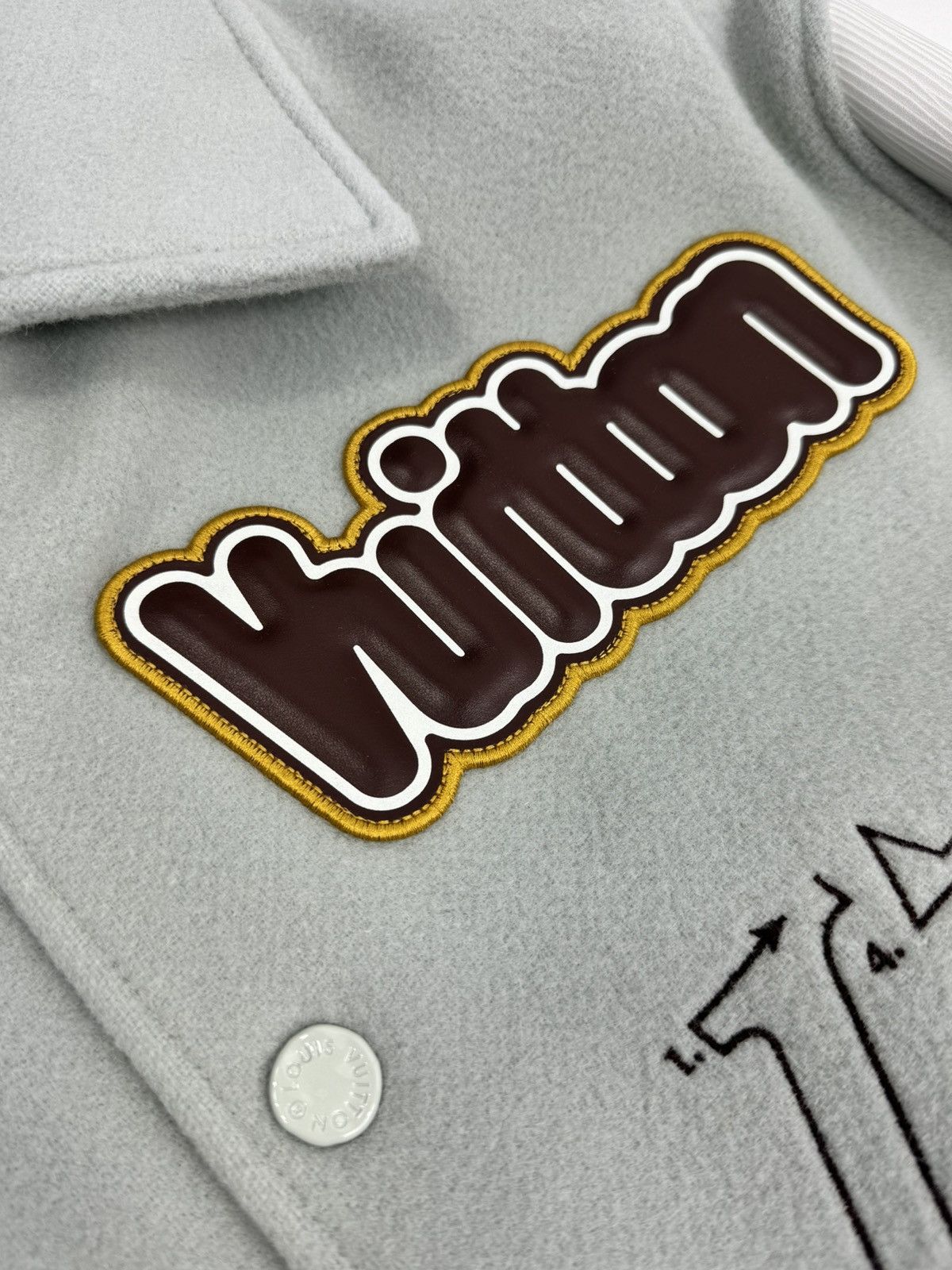 KidSuper LOUIS VUITTON X KIDSUPER STUDIOS VARSITY JACKET Size US XL / EU 56 / 4 - 6 Thumbnail