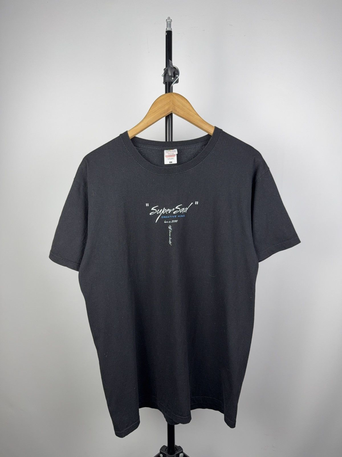 Band Tees × Rap Tees XXXTentacion RIP Tee – SuperSad Creative Mind – Size M Size US M / EU 48-50 / 2 - 2 Thumbnail
