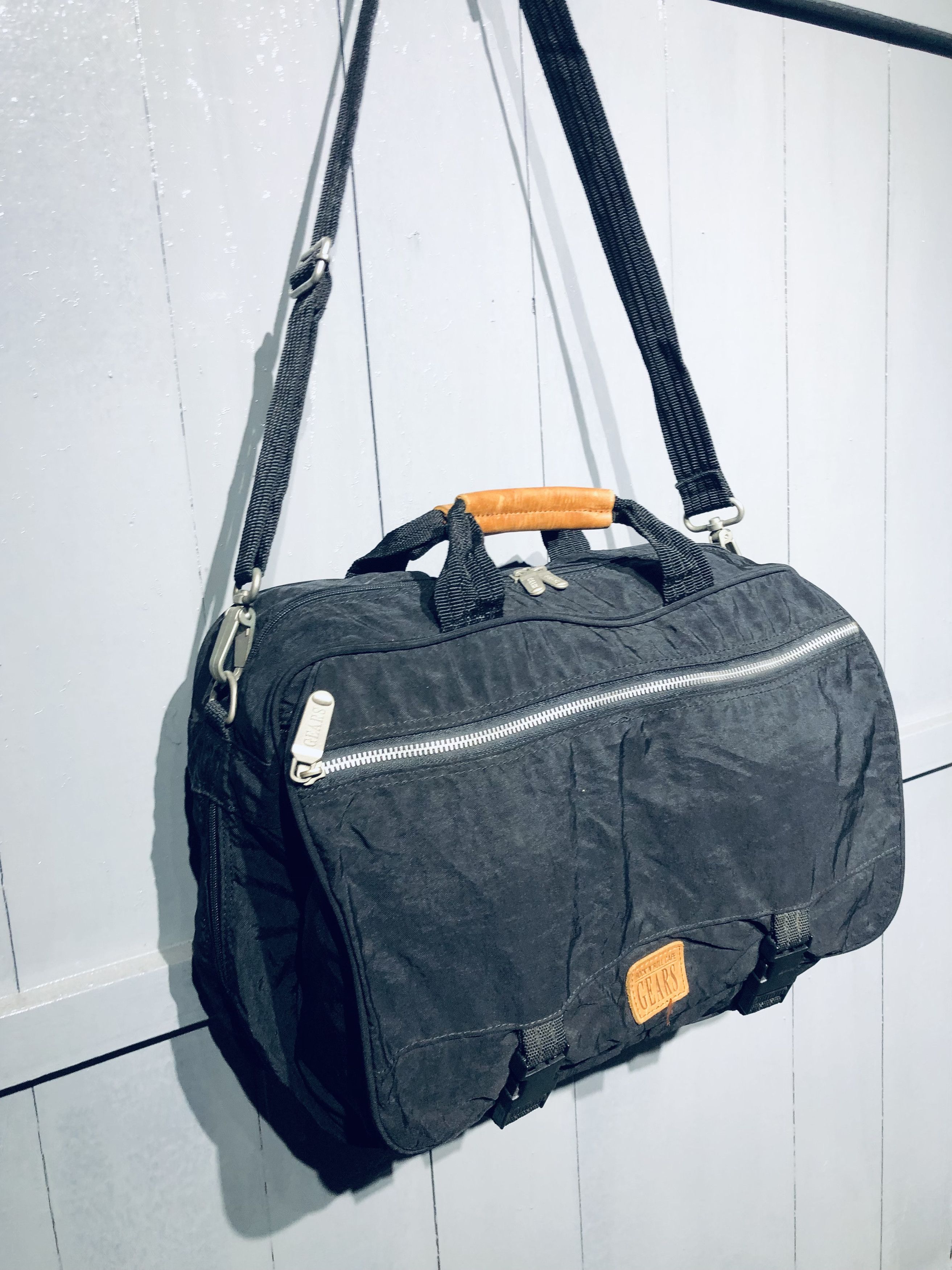 Bicycle Japanese Streetwear Rock’N’Roll Gears Style Messenger Bag Size ONE SIZE - 13 Thumbnail