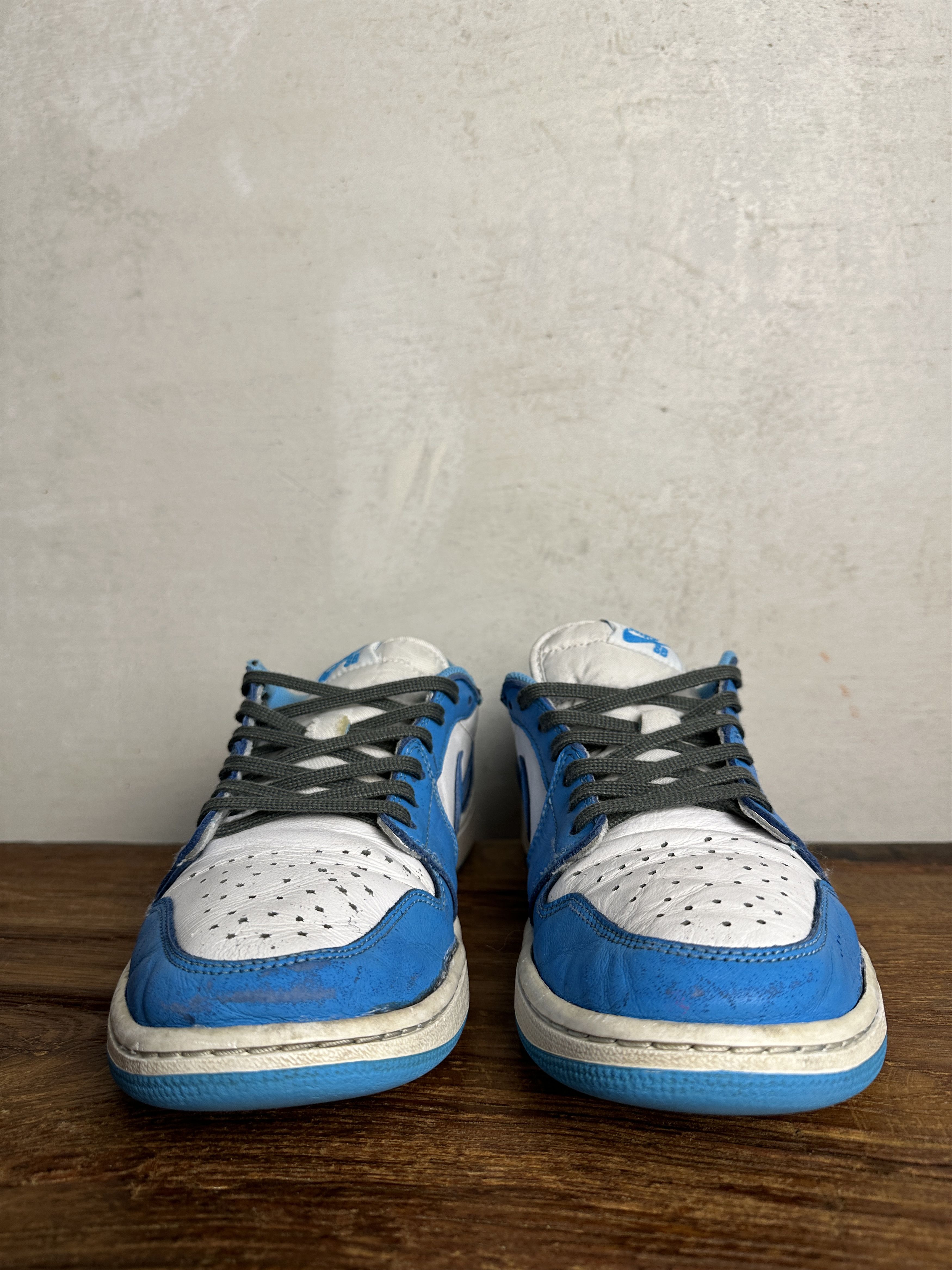 Jordan Brand Nike Air Jordan 1 Low SB Koston UNC Blue OG Sneakers Size US 10.5 / EU 43-44 - 5 Thumbnail